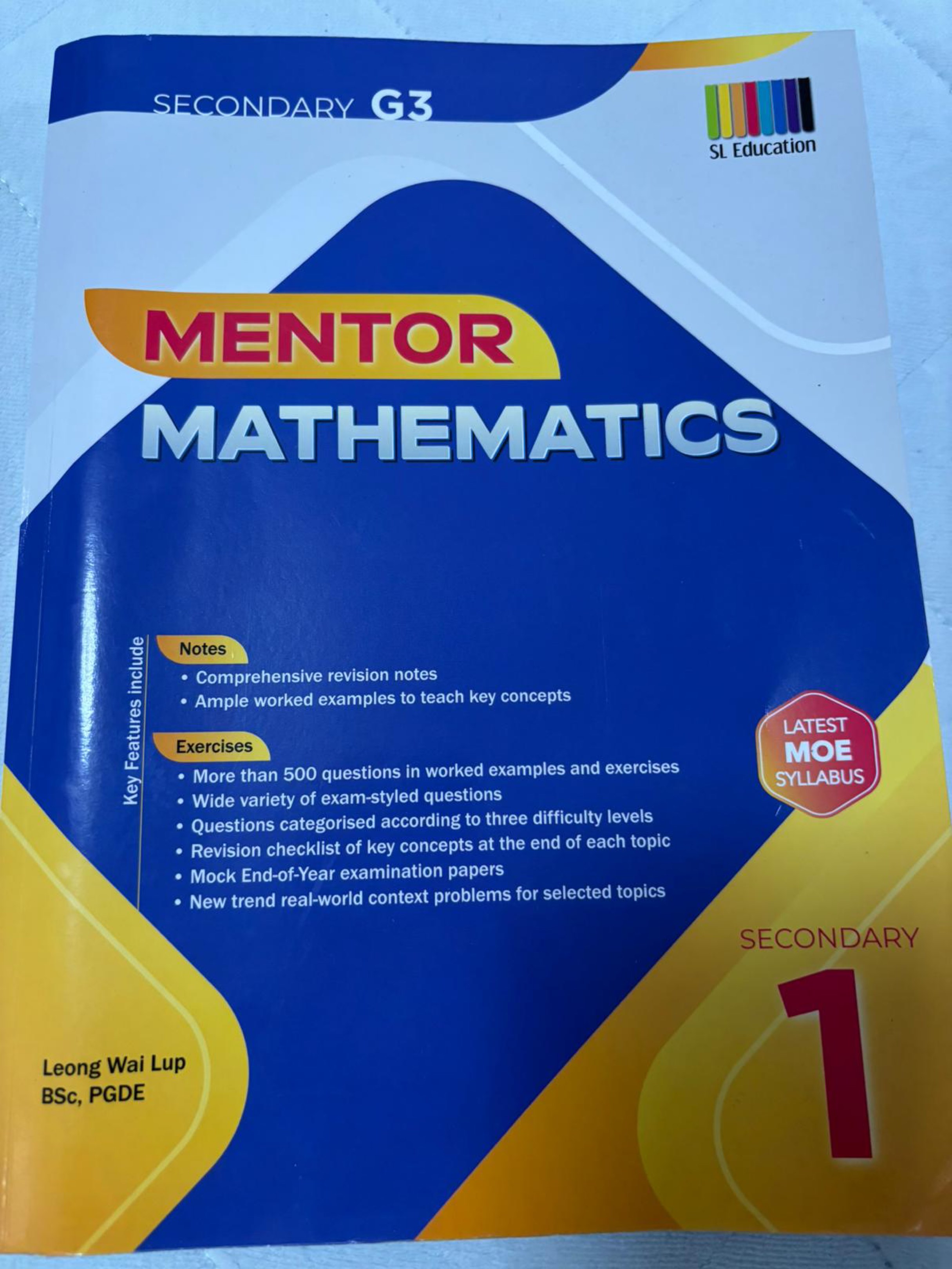 Secondary 1 Mentor Mathematics Textbook, Hobbies & Toys, Books ...