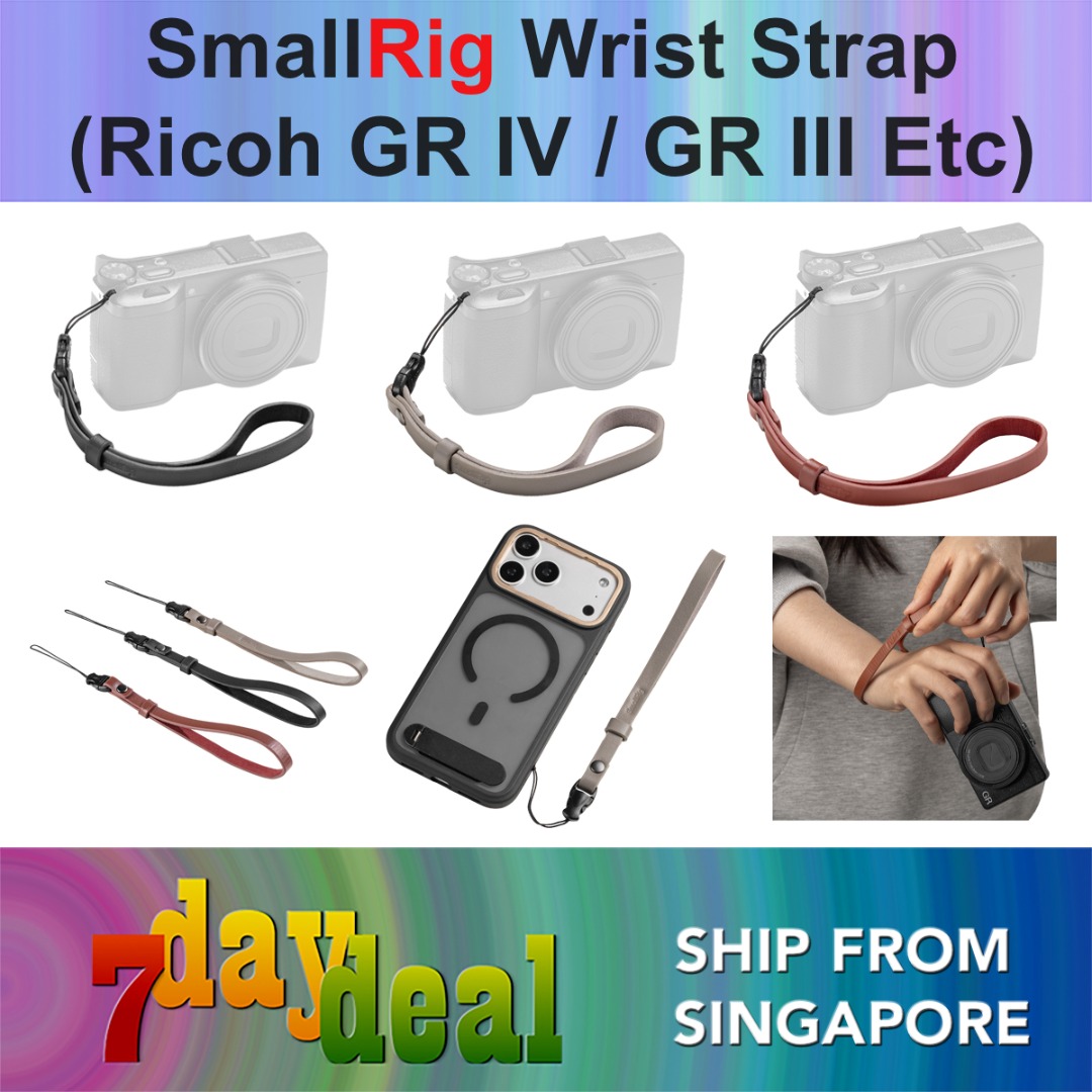 SmallRig Quick Release Camera Wrist Strap For Ricoh GR IV / GR III ...