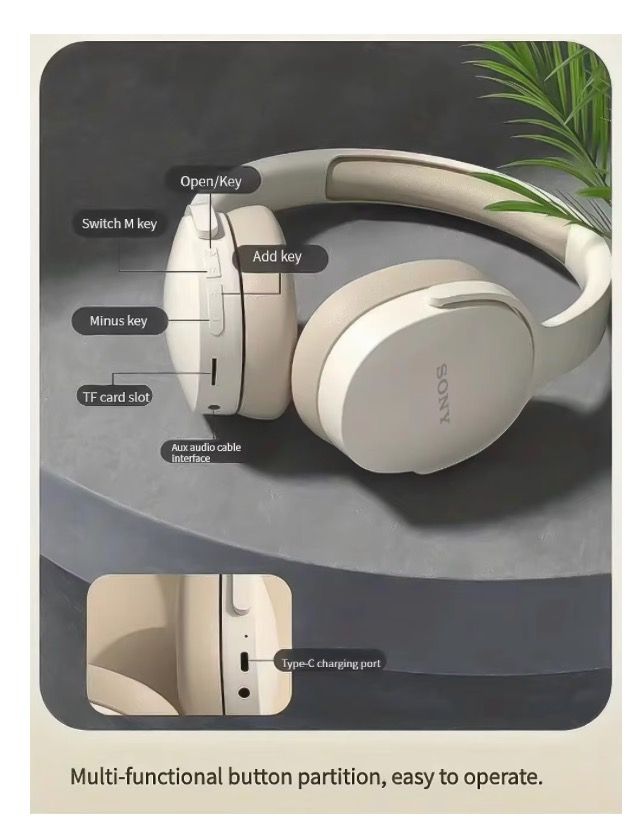 Sony Wireless Bluetooth Headphones65561051469570115