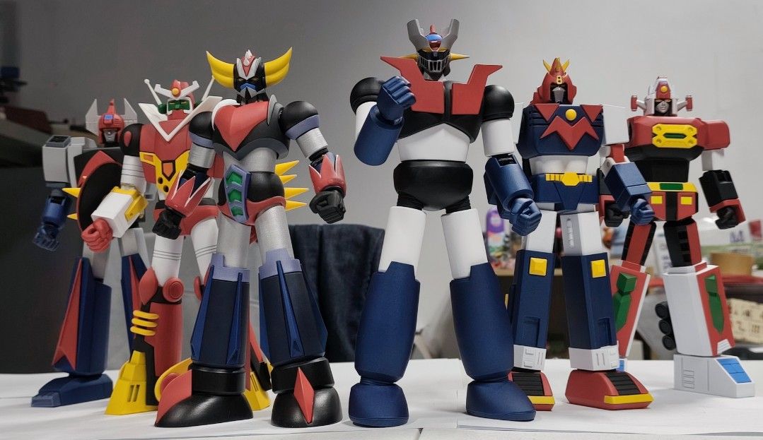 SUPER robot Danguard Mekanda Grendizer Mazinger Voltes V Daimos Set (Category: Figurines & Statues) located in Angeles City. Submitted by pjtoyparts (Listing ID 1418142916, Image 2). Description: SUPER robot Danguard Mekanda Grendizer Mazinger Voltes V Daimos Instant Collection Set for only 30,000 10inches Made to order only.