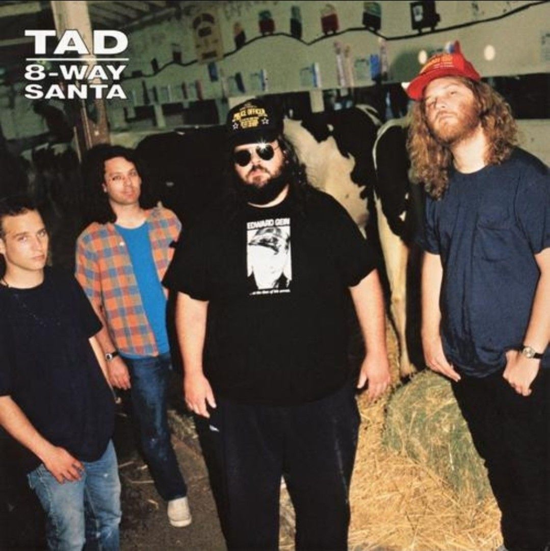Tad - 8-Way Santa (Category: CDs & DVDs) located in Cebu City. Submitted by g_roshamboo (Listing ID 1418166327, Image 1). Description: Original CD of Tad's album "8-Way Santa". Includes the CD, the jewel case, and the booklet with lyrics. Features songs like "Giant Killer", "Wired God", and "Plague Years". The CD is from Sub Pop Records..