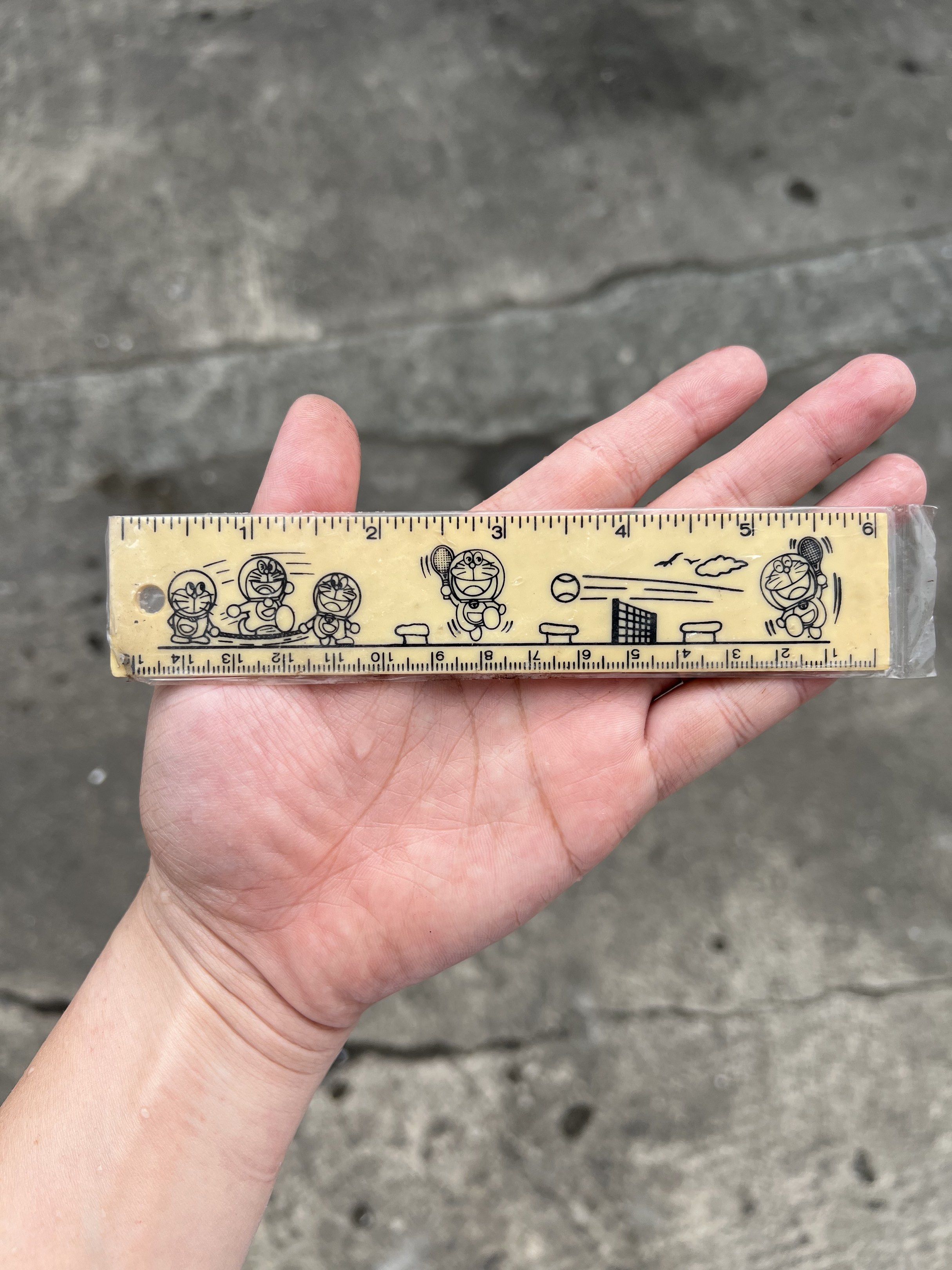 Vintage Doraemon Ruler (Category: Stationery & School Supplies) located in Malabon City. Submitted by jimmmys.stuff (Listing ID 1418020321, Image 1). Description: Vintage Doreamon Ruler - lates 90s to early 2000s P350 each 2pcs left Ship via Lalamove or J&T Express .