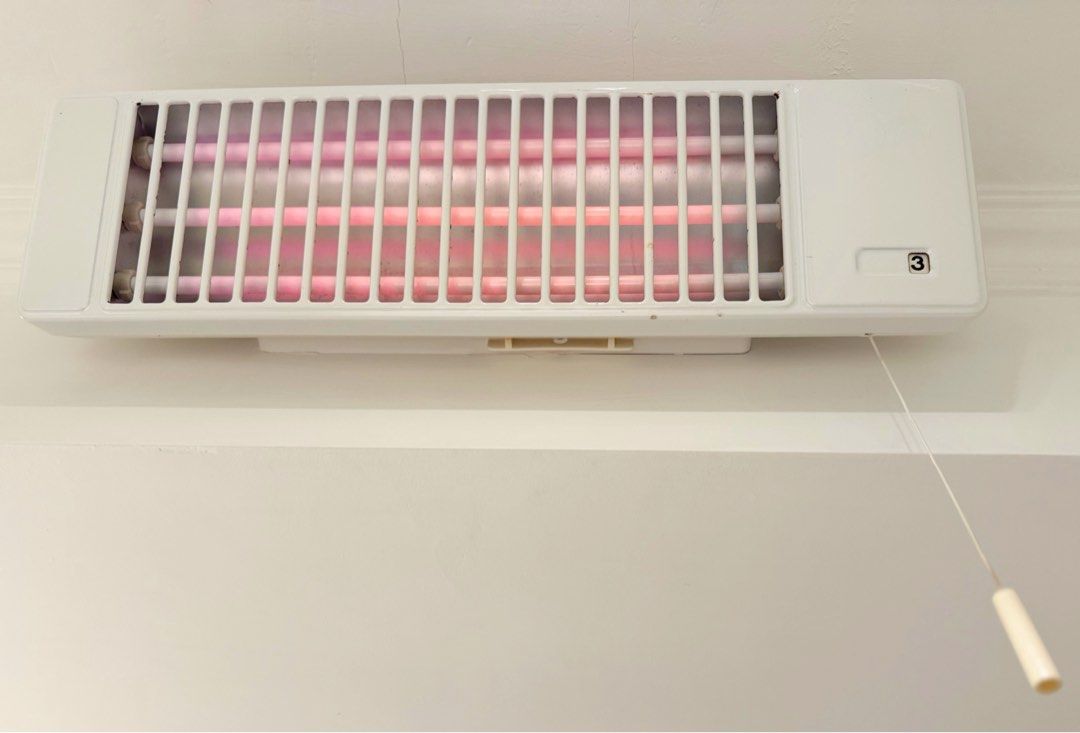 Retro Dimplex Radiator Vintage Retro Fully Functioning Dimplex Wall Mounted Heater 懷舊掛牆小型暖爐 ...