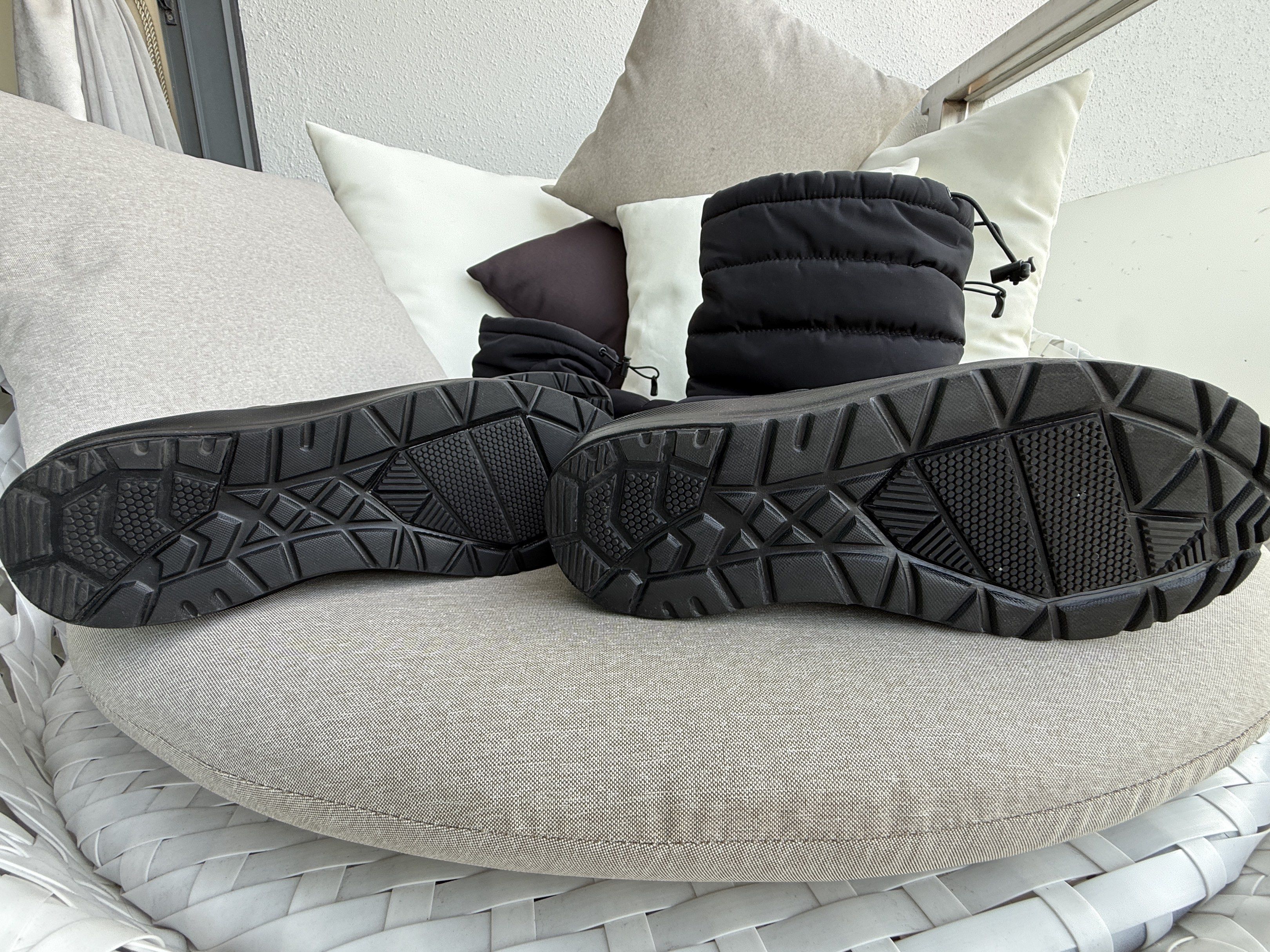 Black Winter Fashion Boots 2026.Waterproof Winter Boots - Black, Women's Fashion, Footwear, Boots on ...