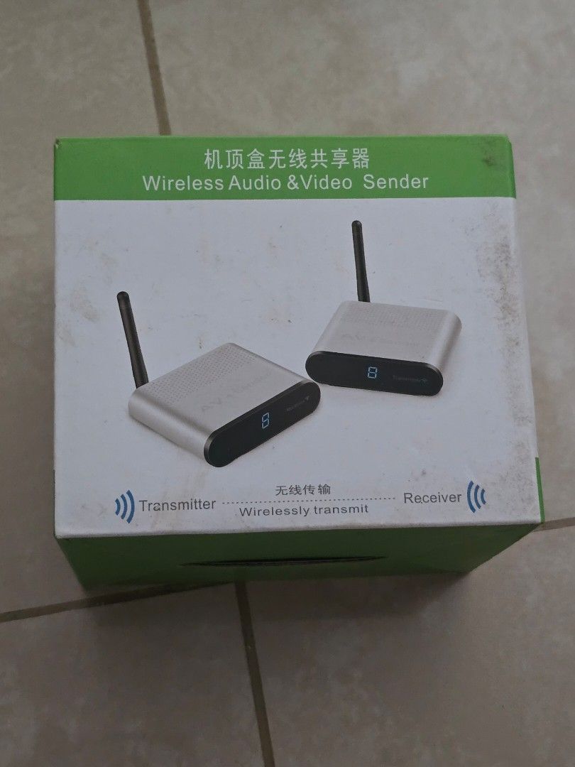 Wireless Audio & Video Sender