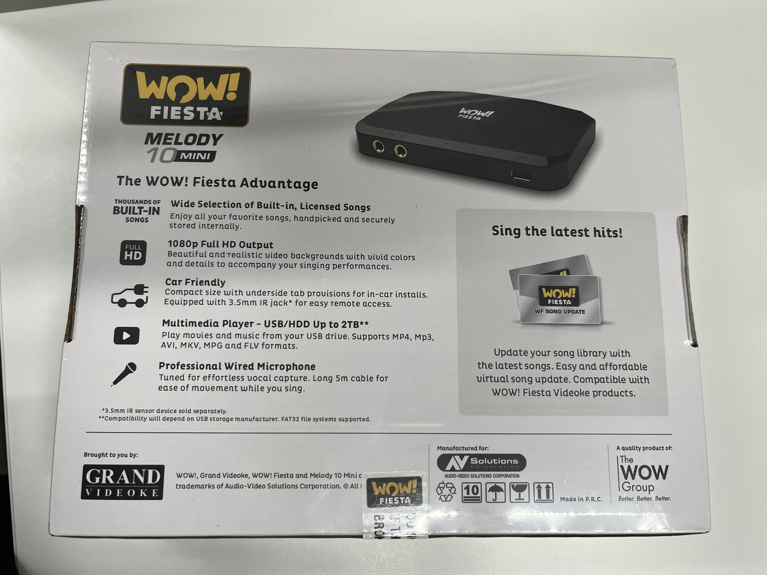 WOW! Fiesta Melody 10 Mini Karaoke System (Category: Soundbars, Speakers & Amplifiers) located in Quezon City. Submitted by iday_clearance (Listing ID 1418201809, Image 2). Description: .