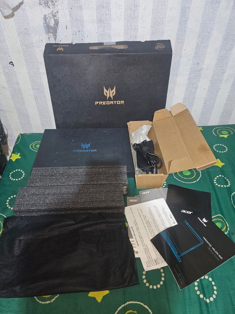 Acer Predator Helios 300 Gaming Laptop (Category: Laptops & Notebooks) located in Bacoor. Submitted by ginaxis15 (Listing ID 1418387763, Image 1). Description: DEFECTIVE Acer predator helios 300 Last price: 6k i5 10th gen 2070rtx gpu issue: ayaw na po magdisplay No ssd and ram kinuha na po complete with box and manual charger (power chord lang wala ginamit sa rice cooker) Good casing makinis Good LCD Good Battery Good keyboard kahit dala kayo boa