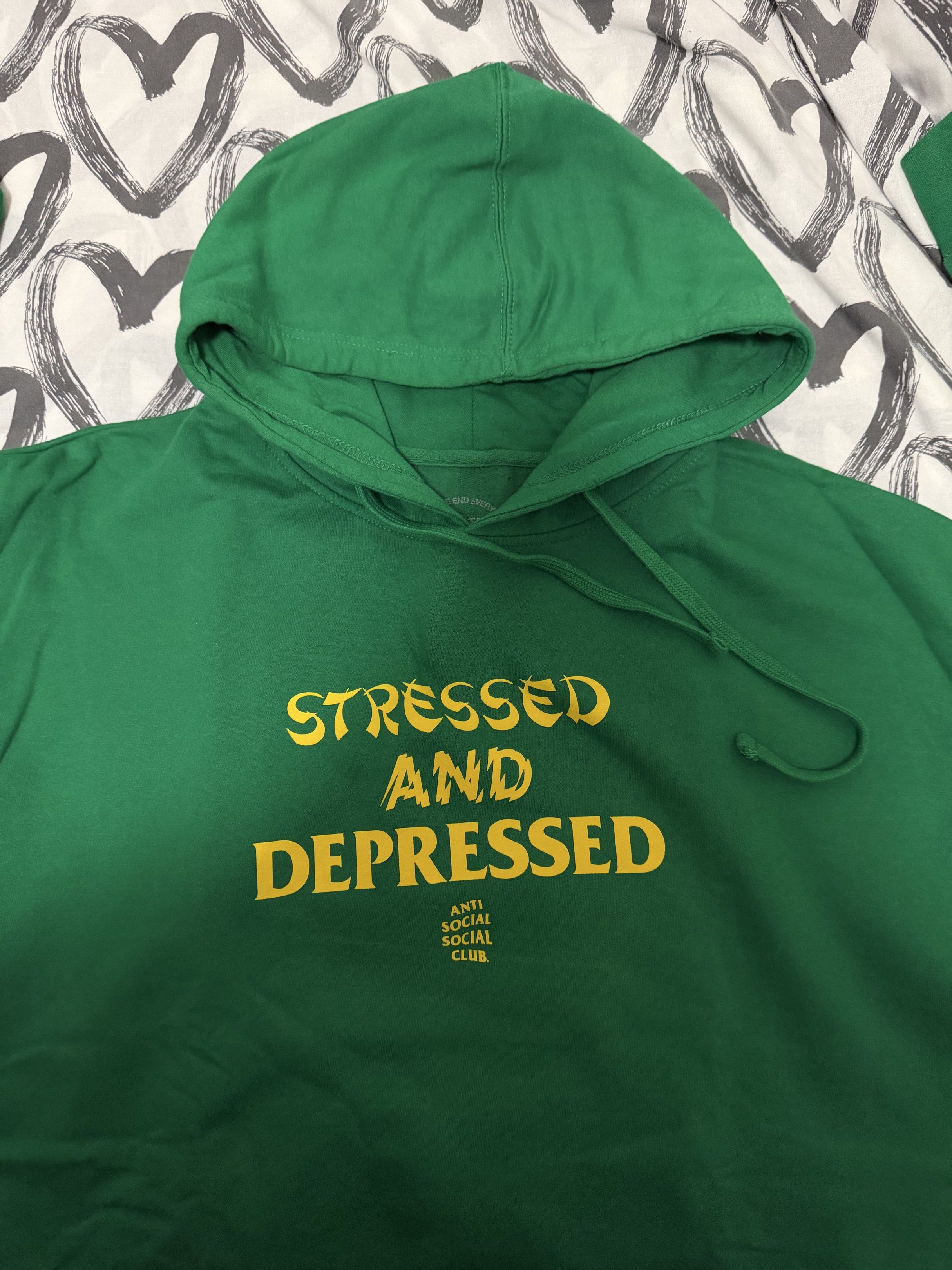 Anti social social club hoodie (Category: Coats, Jackets and Outerwear) located in Pasig City. Submitted by fancytracy (Listing ID 1418383223, Image 1). Description: Anti social social club hoodie Authentic XXL Used twice.
