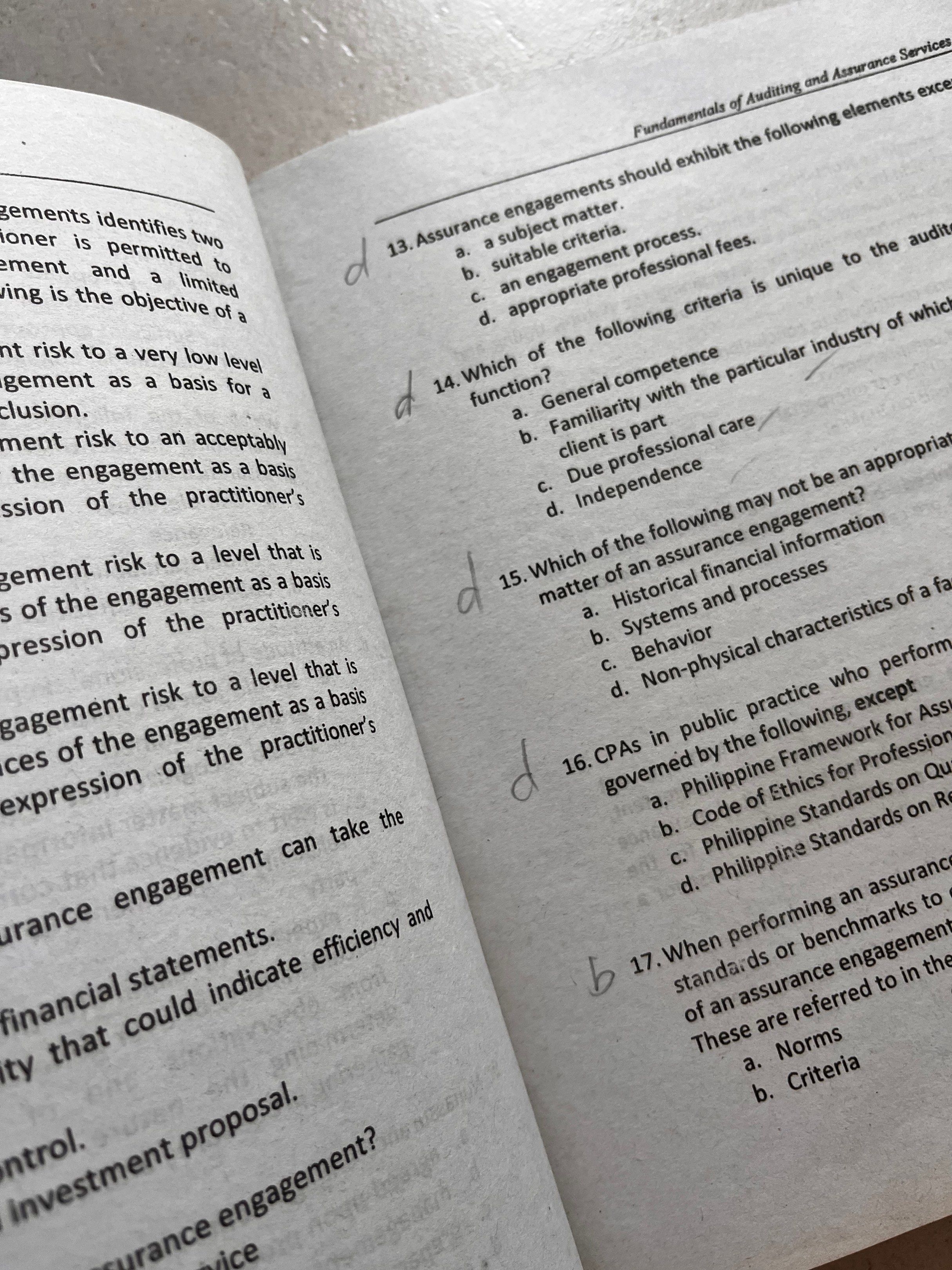 Auditing Theory by Cabrera (2018 Edition) (Category: Textbooks) located in Santa Rosa. Submitted by blancrealm (Listing ID 1418301130, Image 2). Description: - Has minimal pencil markings.