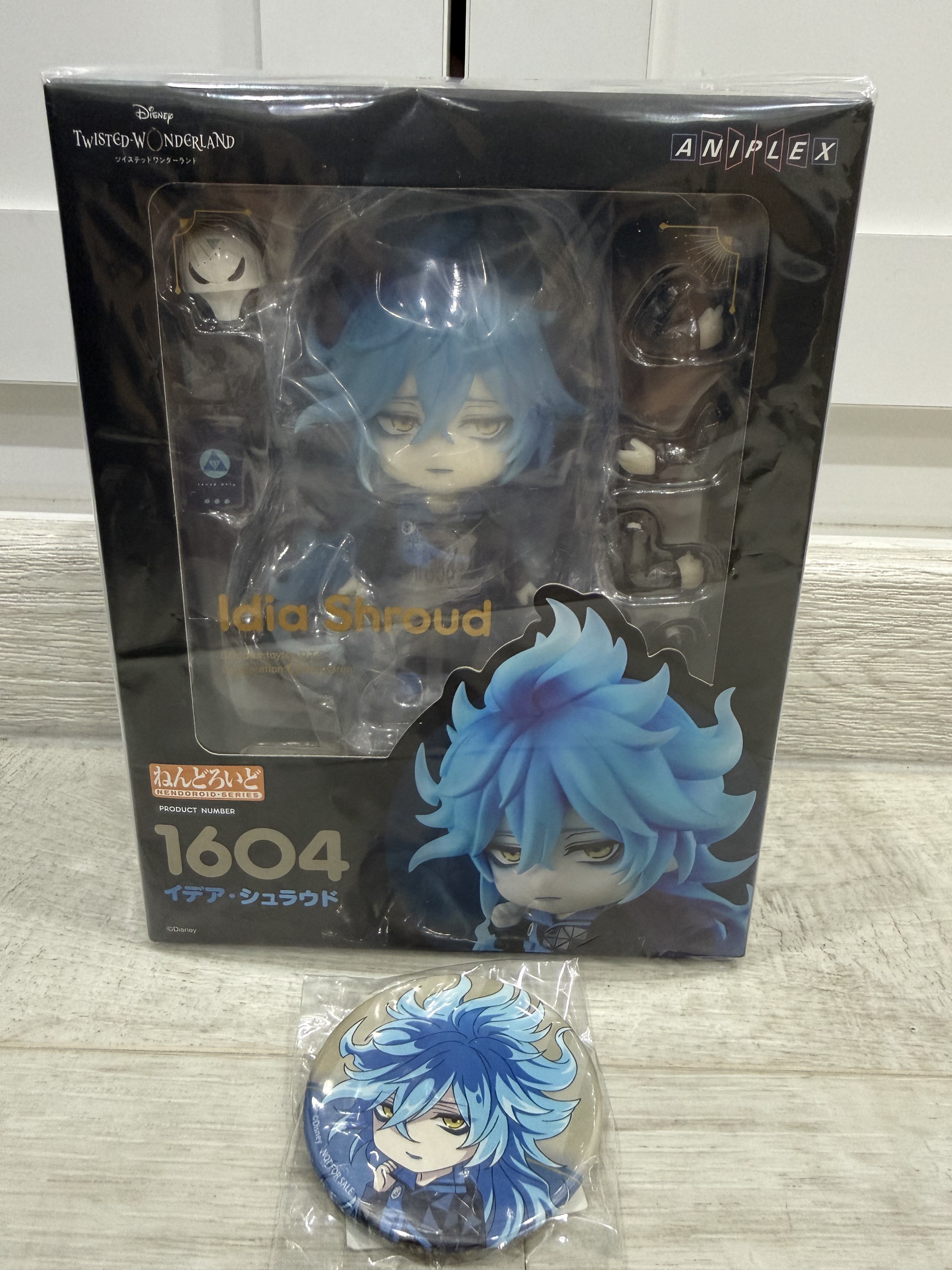 Bonus] Nendoroid 1604 Idia Shroud Disney Twisted Wonderland