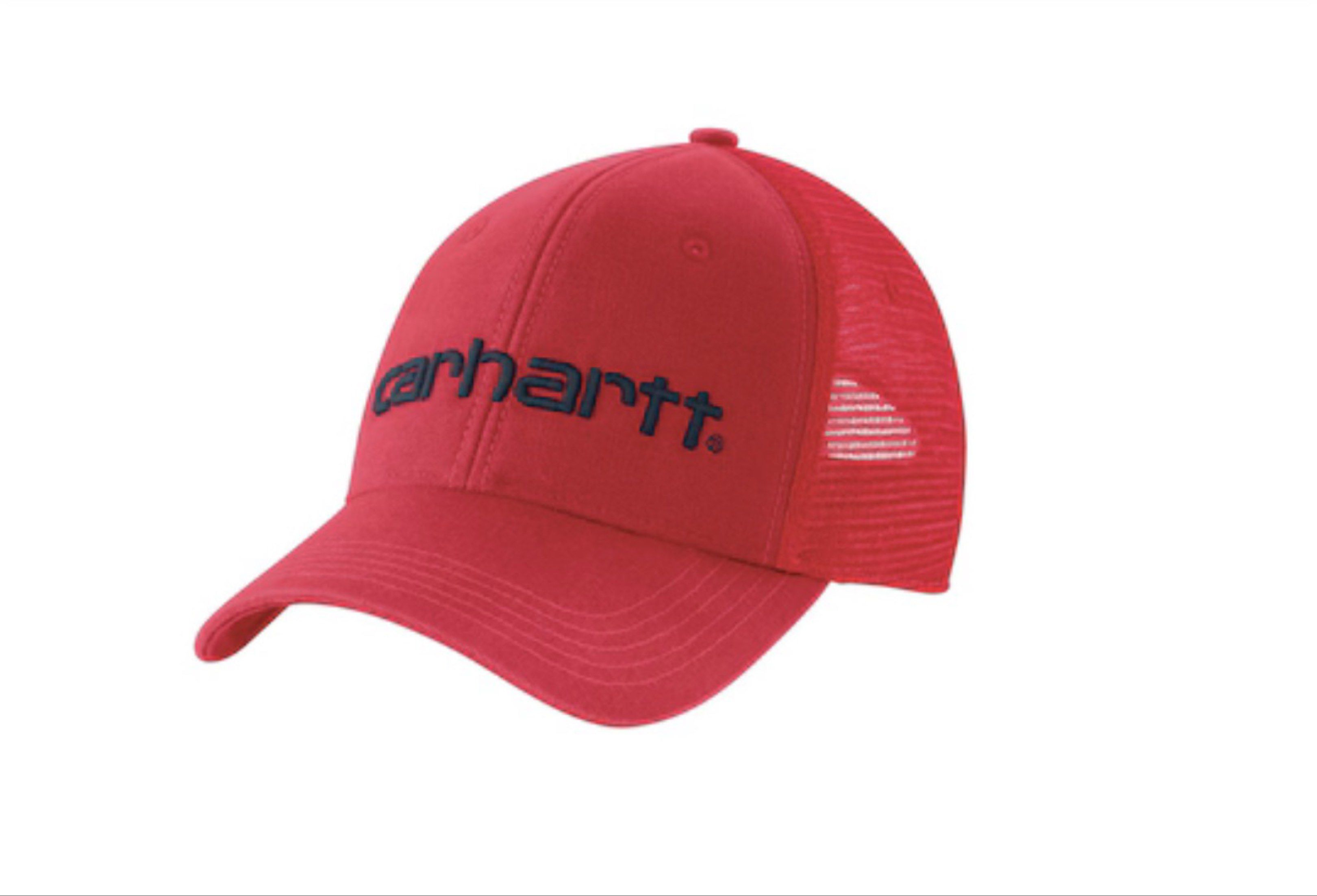 Carhartt Men's Fire Red Cotton Baseball Cap (Category: Caps & Hats) located in Quezon City. Submitted by anjelique. (Listing ID 1418227511, Image 1). Description: - Carhartt red cap - Mesh back for breathability - Features the Carhartt logo - Adjustable snapback closure - One size fits most - Curved brim - Model number: AH1195-M.
