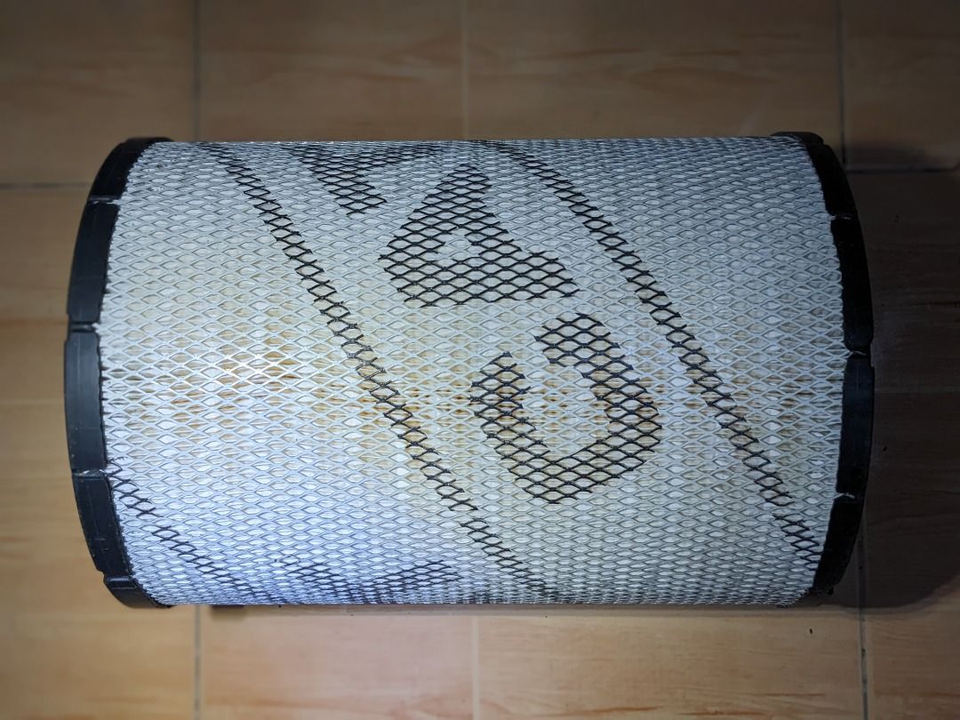 CATERPILLAR 320D Track Shoe, Filter, Roller, Air Filter etc (Category: Industrial Equipment) located in Quezon City. Submitted by sheilasmc (Listing ID 1418243922, Image 2). Description: Genuine CAT parts available. Includes 600mm Track Shoe for CAT 320D (23.6in), Bottom Roller GP - Track - Single Flange, Top Roller GP - Track Carrier, Air Filter Element (Primary & Secondary), and Hydraulic Oil Filter (Advanced Efficiency). Selling all items for 