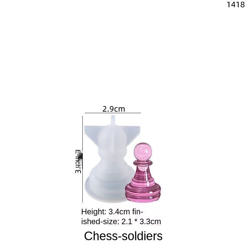 Chess board & pieces Epoxy Resin Molds Set (Category: Everything Else Others) located in Manila. Submitted by jamein (Listing ID 1418390939, Image 2). Description: FREE 3 PCS OF SOLDIER MOLDS & measuring tools.