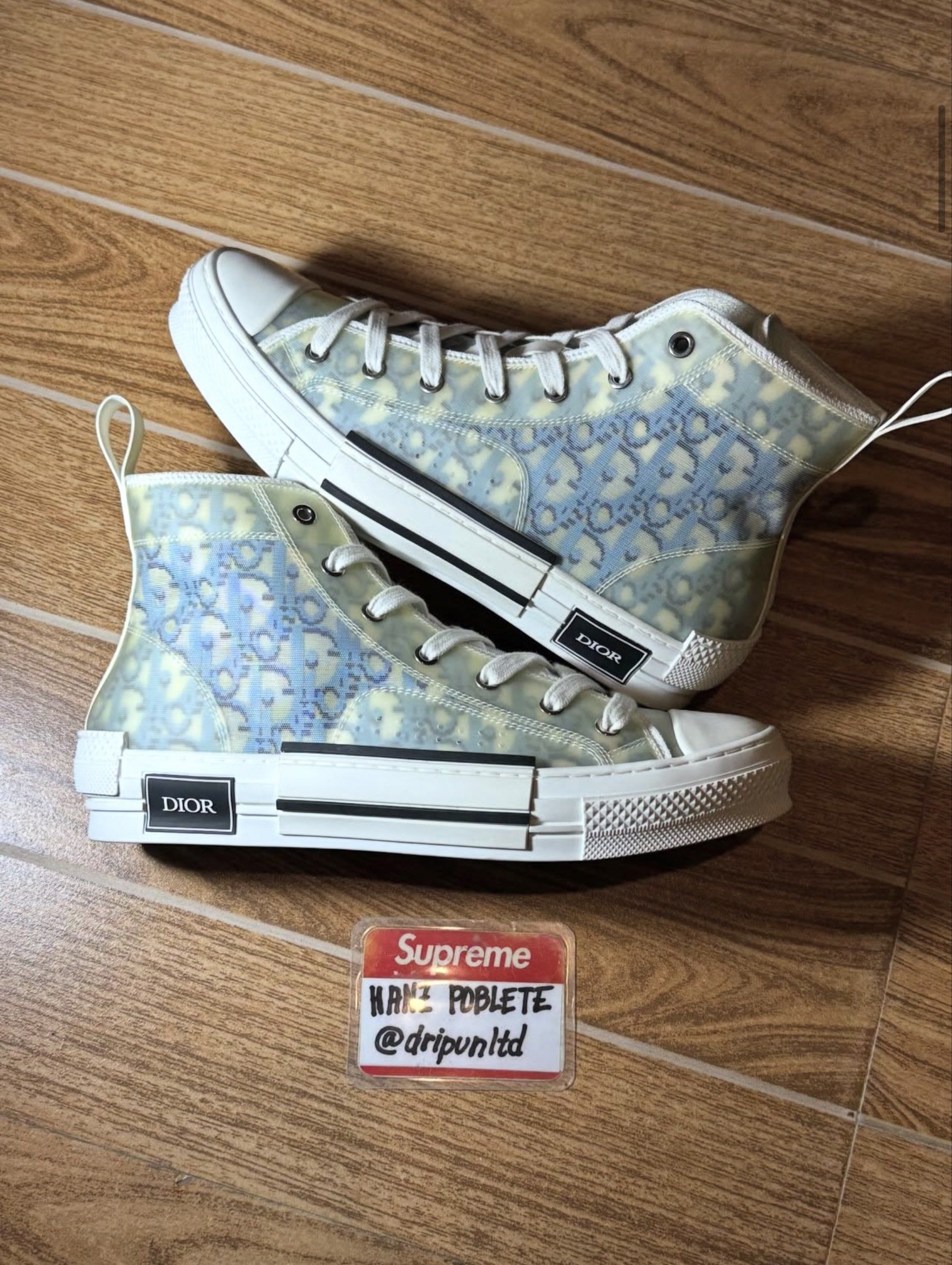 Christian Dior B23 High Pixel Oblique Navy (Category: Sneakers & Footwear) located in Mandaluyong City. Submitted by dripunltd (Listing ID 1418344672, Image 1). Description: Christian Dior B23 High Pixel Oblique Navy Size 41 (Fits 8-8.5) Brand New (Fitted) Pair and Extra Laces Only 12,999.