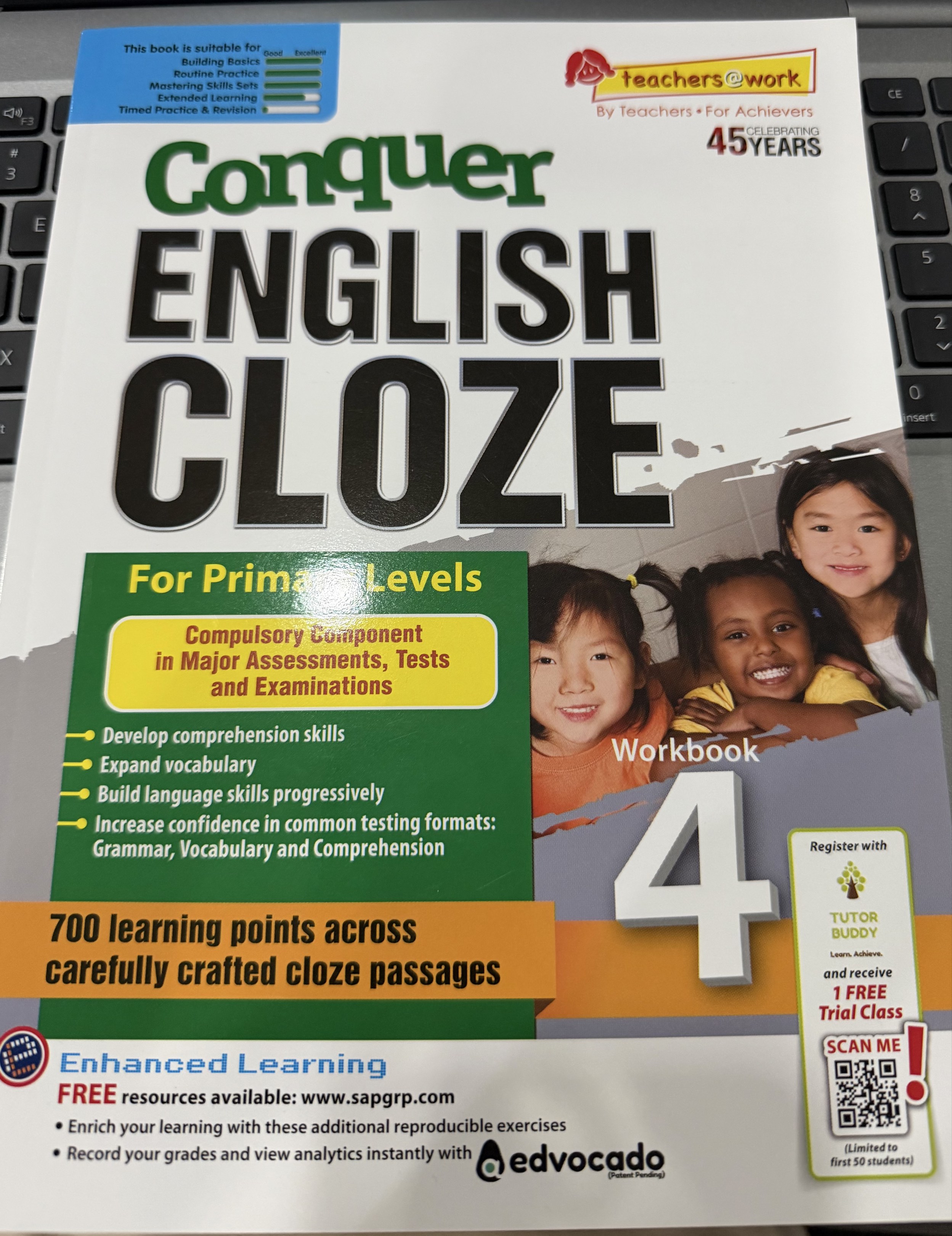Conquer English Cloze Workbook 4, Hobbies & Toys, Books & Magazines ...