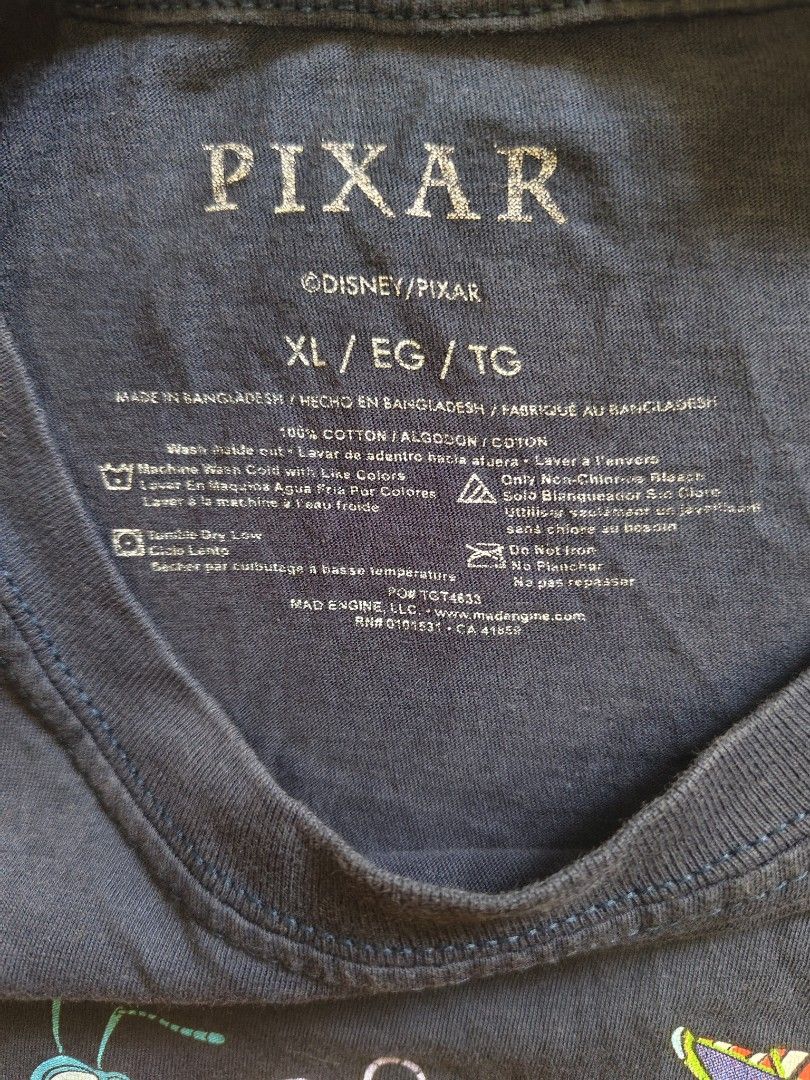 Disney Pixar Shirt (Category: Tshirts & Polo Shirts ) located in Trece Martires City. Submitted by warmix (Listing ID 1418266886, Image 3). Description: .
