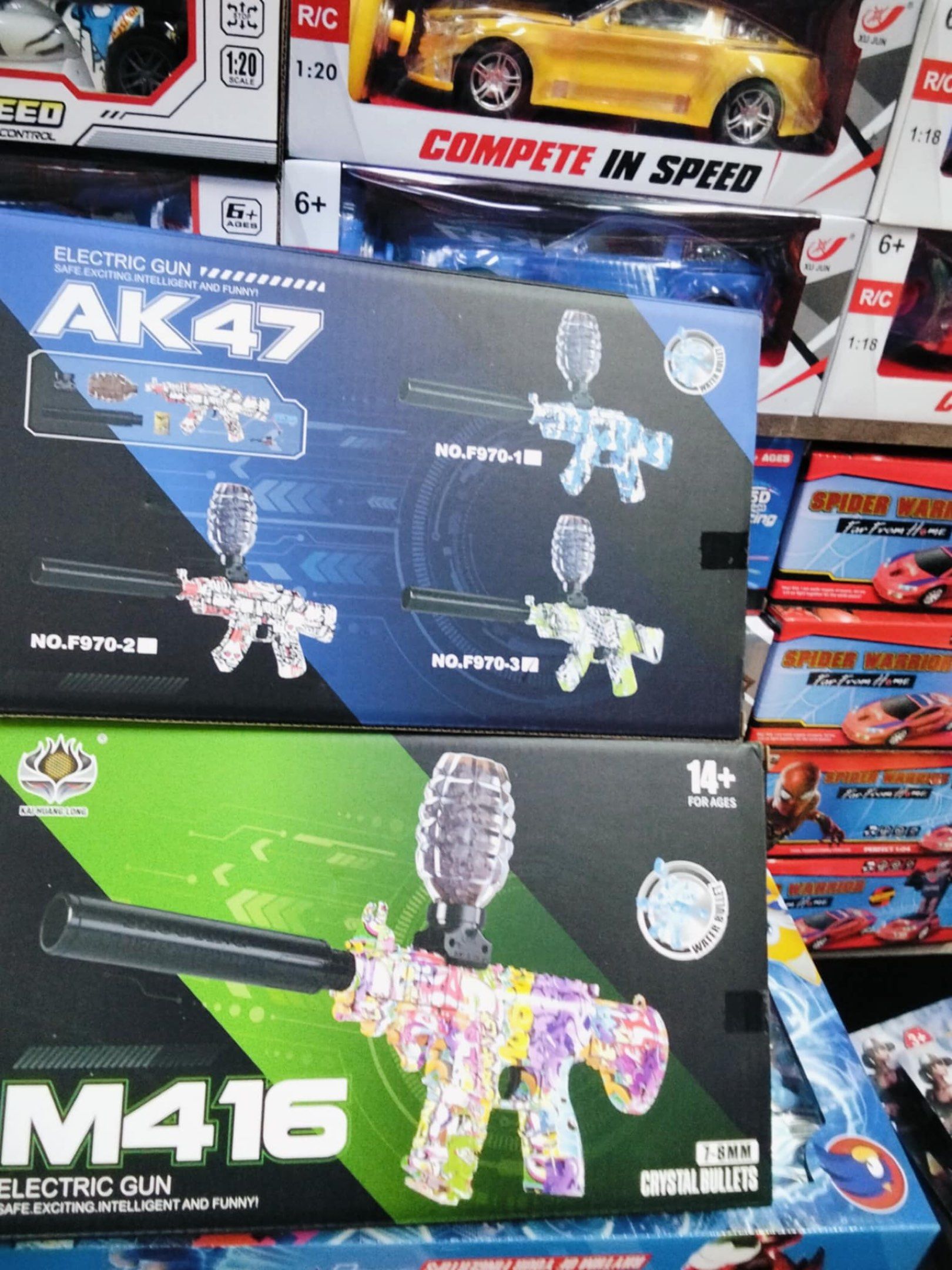 Gel blaster Electric Gun AK47 M416 (Category: Action & Battle Toys) located in Manila. Submitted by agaton_clariza10 (Listing ID 1418295085, Image 1). Description: 💋BRANDNEW 💋GOOD QUALITY 💋CASH ON DELIVERY 💋WHOLE SALE AND RETAIL BULK ACCEPTED 💋ADD DELIVER FEE VIA LALAMOVE 💋SAME DAY DELIVER 💋STRICTLY NO CANCELATION OF ORDER 💋CASH OR GCASH ACCEPTED PAYMENT OR BDO BANK TRANSFER 💋BOGUS BUYER WILL BE POSTED.