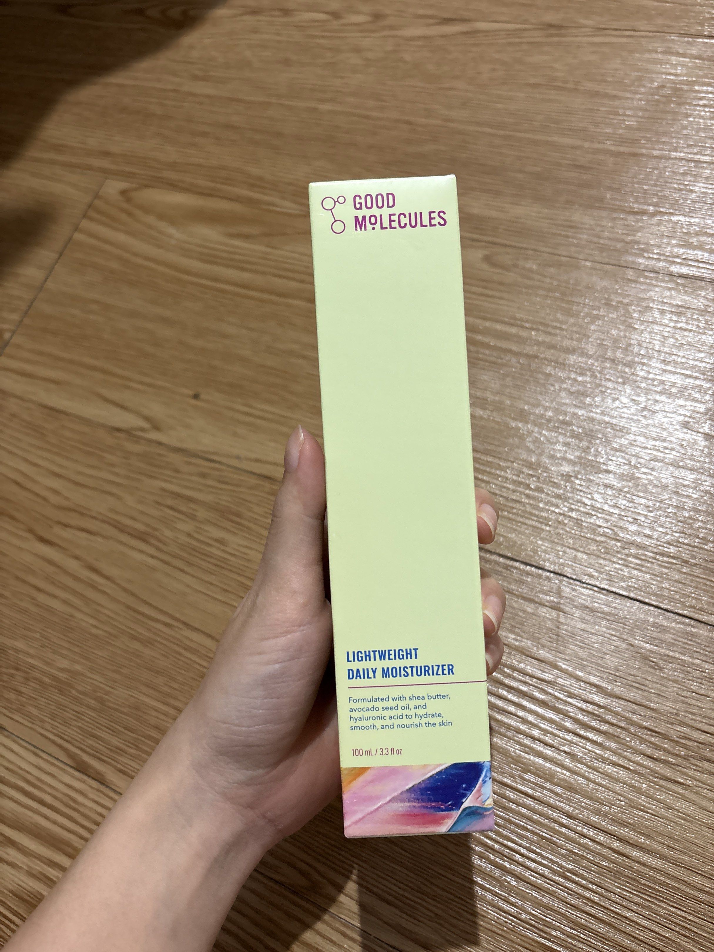 [100ml] Good Molecules Lightweight Daily Moisturizer (Category: Face Care) located in Marikina City. Submitted by declutter_new (Listing ID 1418326419, Image 3). Description: Good Molecules Lightweight Daily Moisturizer. Formulated to hydrate, nourish, and refresh the skin. Clinically proven to increase skin hydration without feeling greasy. 100% showed 23% increase in skin hydration after one application. 100% noticed less dry, flaky skin. 100% 