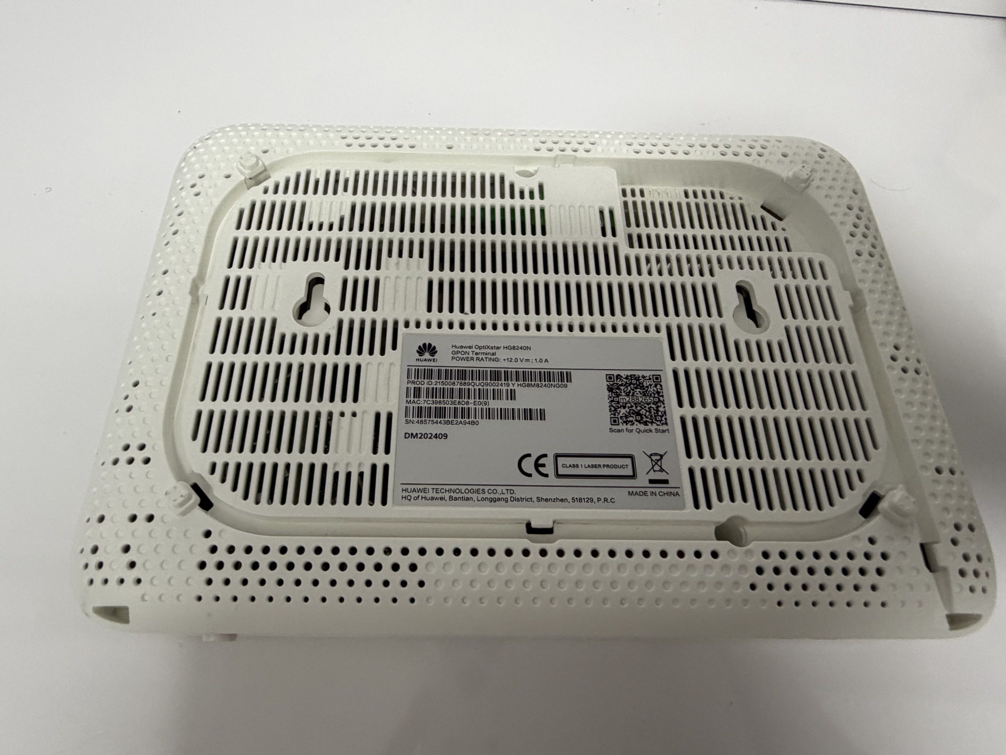 Huawei HG8240H GPON Terminal Router, Computers & Tech, Parts ...