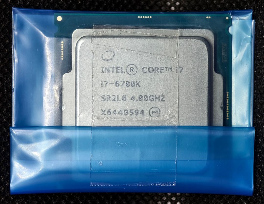 Intel Core i7-6700K Processor (Category: Computer Parts) located in Seremban. Submitted by scorgio (Listing ID 1418363713, Image 1). Description: - Intel Core i7-6700K processor - 4.00GHz clock speed - Processor only - Ready for immediate installation.