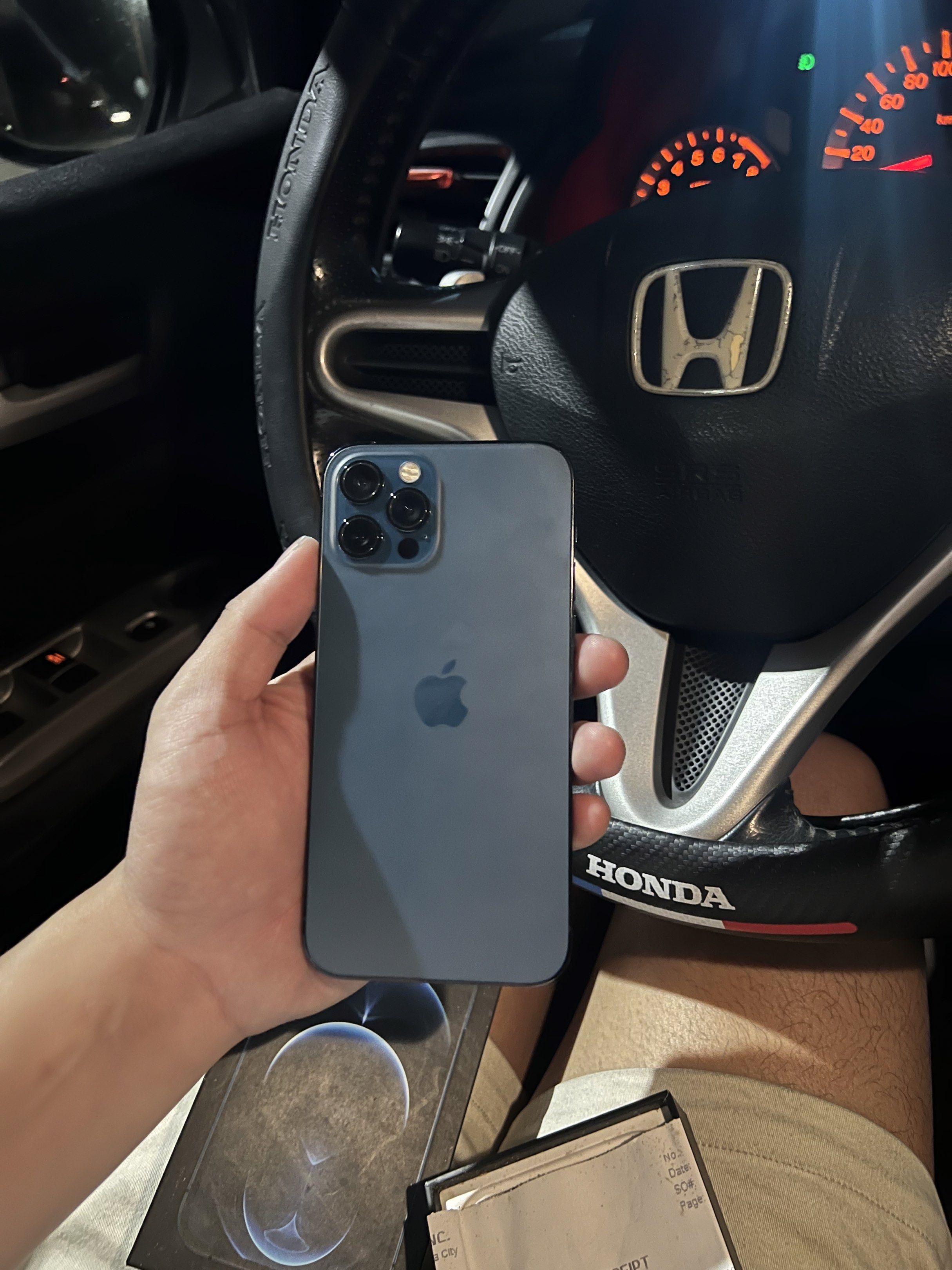 Iphone 12 pro 128gb Smartlocked (Category: iPhone 12 Series) located in Quezon City. Submitted by tyler8. (Listing ID 1418220554, Image 3). Description: Iphone 12 pro 128gb Smartlocked - 14,300 Open for swap (ios) Higher unit add ako ipad or ios Complete inclusions No history of repair Ready to use with box, cord & case Around Marikina Open for meetup. .