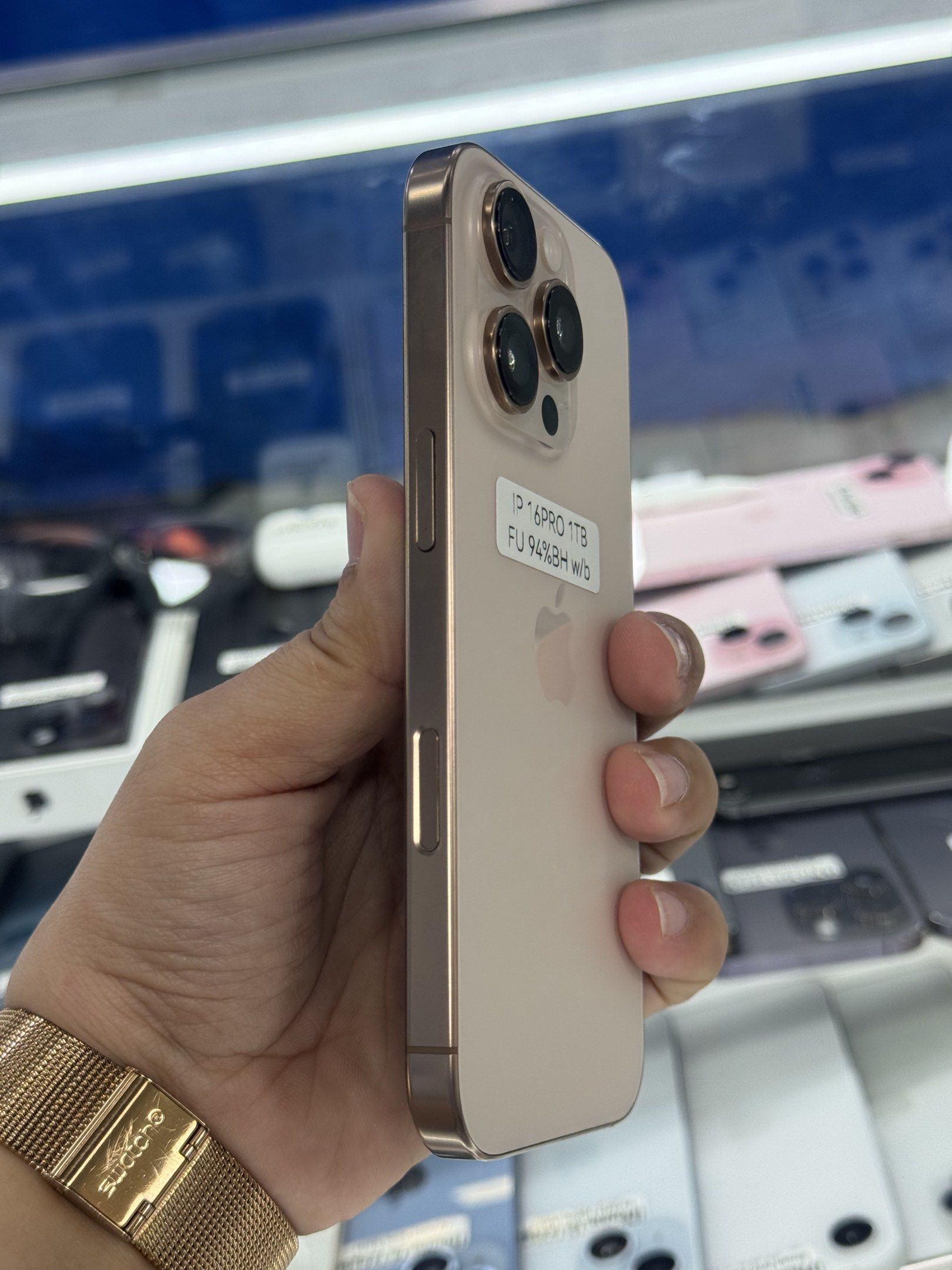 Iphone 16 Pro 1TB 94% batt fu ntc (Category: iPhone 16 Series) located in San Juan City. Submitted by keannagadgetph (Listing ID 1418242604, Image 2). Description: Available Units for today's POST! Iphone 16 Pro / 1TB / FU / 94% BH - any colors available (price may vary) - good condition - 98% Makinis - Good battery - no issue / repair - NTC Variant ~ Accepting SWAP / TRADE IN / INSTALLMENT / BINTA UNIT ~ CASH ON DELIVERY METRO MANILA / LBC PAYME