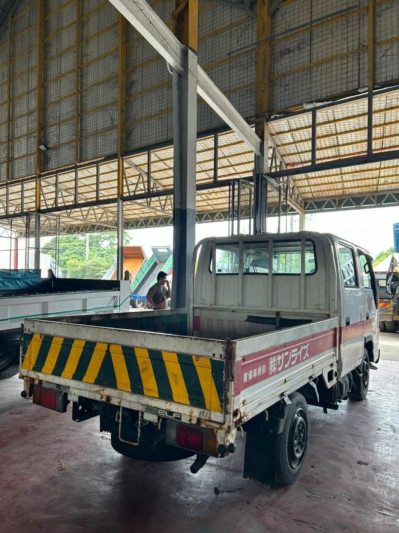 isuzu double cab (Category: Heavy Vehicles) located in Manila. Submitted by samansubic (Listing ID 1418250516, Image 3). Description: For Sale: Japan Surplus Isuzu Double Cab 4JG2 Inline 4 Wheeler we accept cash and bank financing for more details you can call or text 0919-000-2999 / 0917-779-9955.