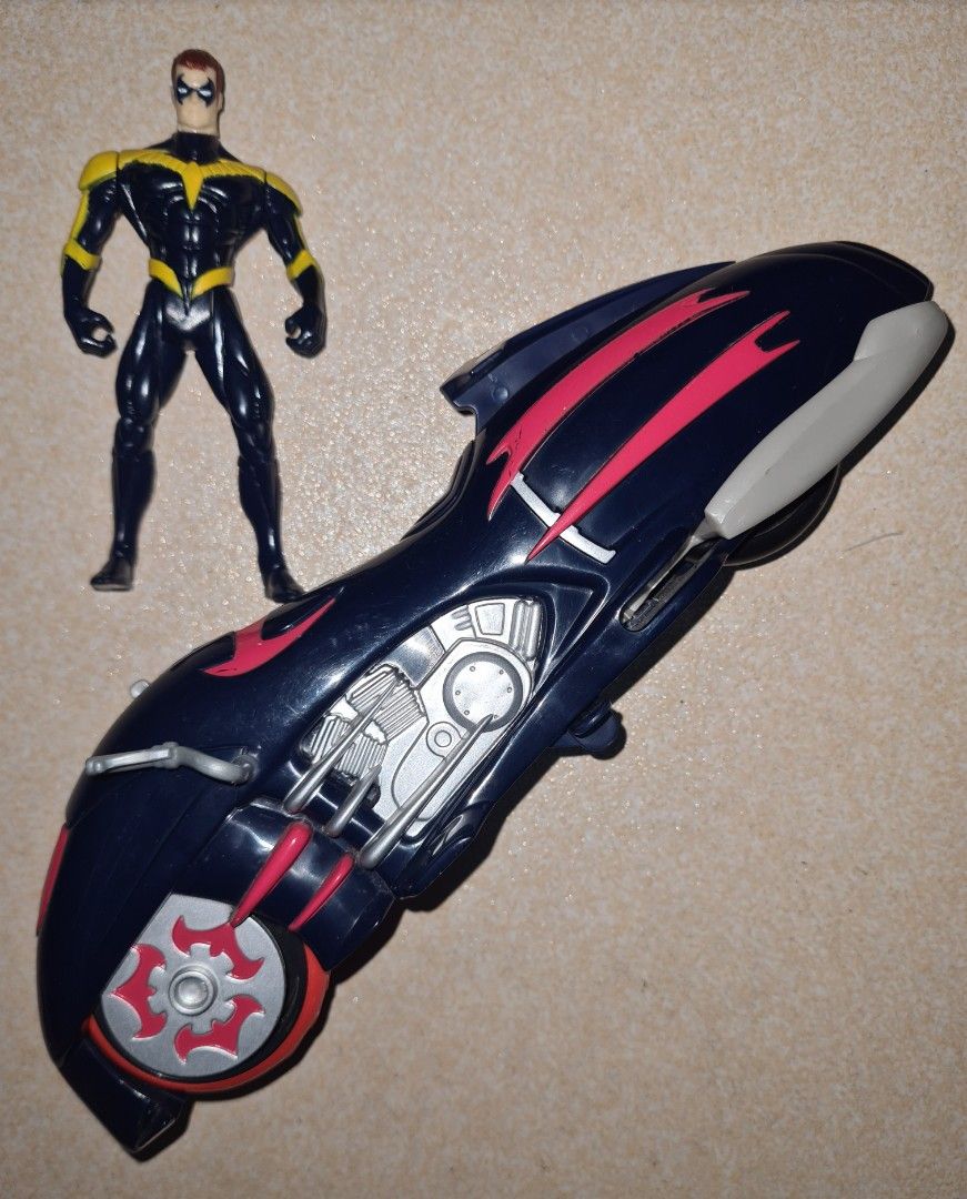Kenner Batman & Robin Robin with Redbird Cycle (Category: Figurines & Statues) located in Naga. Submitted by pyke715 (Listing ID 1418322679, Image 1). Description: Kenner Batman & Robin Robin with Redbird Cycle BPI or Gcash payment LBC COP or JRS shipping 1.8k OBO.