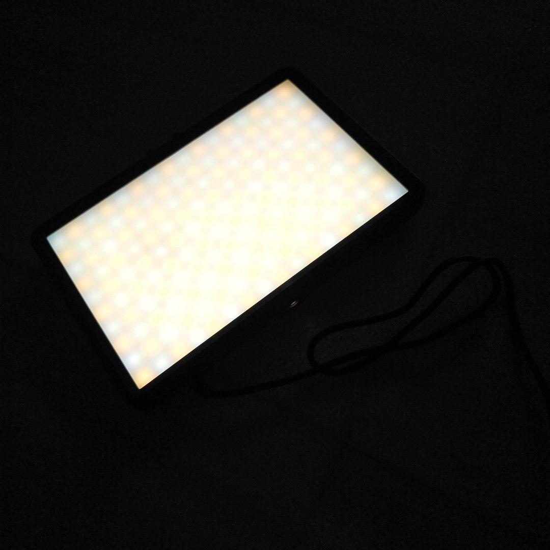 LED Panel Light (wired) (Category: Lighting & Studio Equipment) located in Singapore. Submitted by yongjs (Listing ID 1418319913, Image 3). Description: LED panel light, 17x11cm (int) - 2m wire connected to power source via USB - Adjustable for 3 temperature; - Brightness adjustable in 9 steps Seldom used Self collect from 298130 Better deal if combine purchase with : Check out 'Camera Neck Strap and Hand Grip', available at S$8 on #Carousell: ht