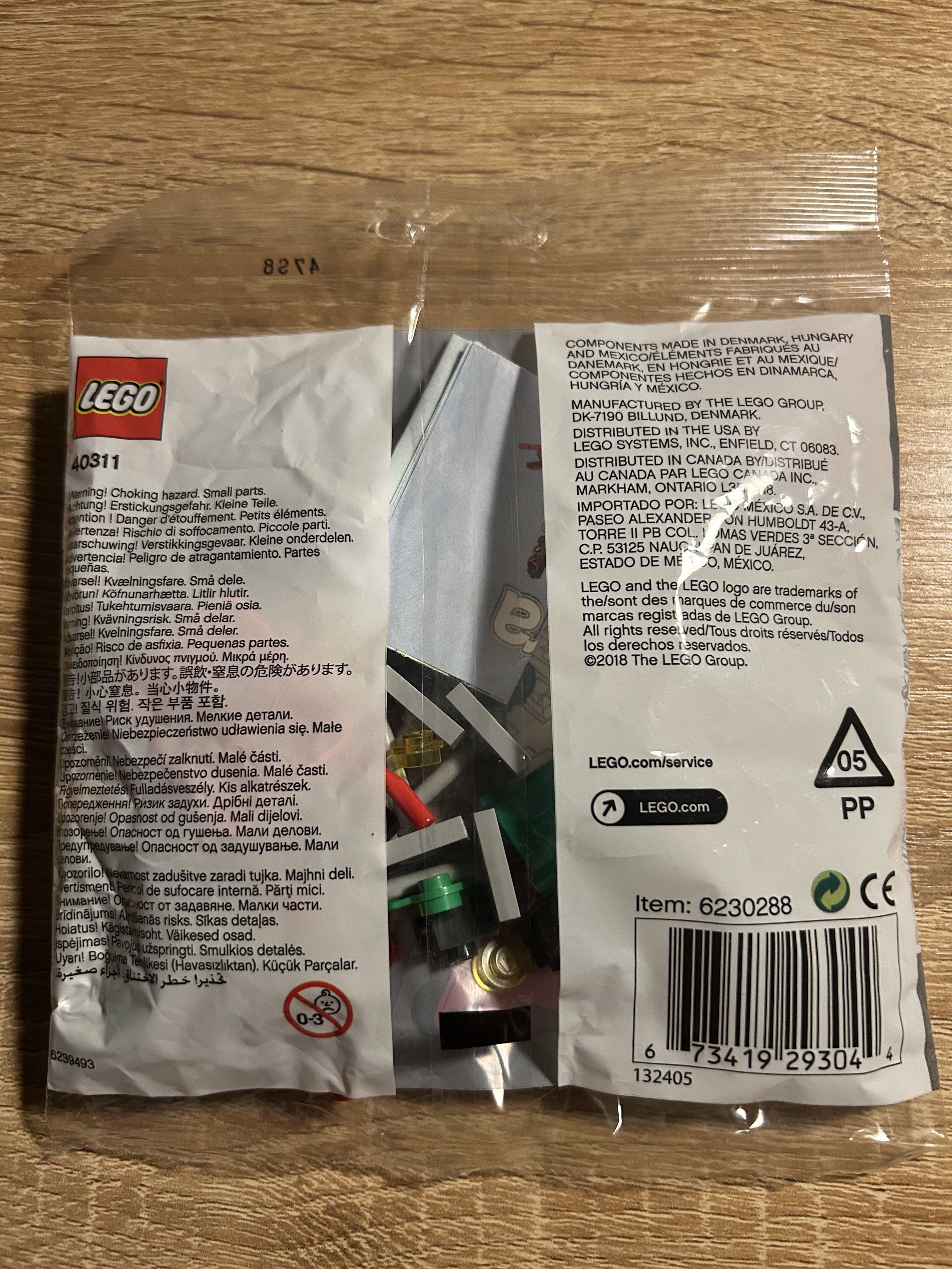 Lego xtra 40311 (Category: Lego & Building Sets) located in Pasig City. Submitted by mr_declutterer (Listing ID 1418359836, Image 2). Description: For sale. Lego Xtra 40311 set. Extra parts for your lego city. Includes accessories like traffic lights, wheelbarrow, and broom. Pay via Gcash or Bank transfer (BPI or BDO). Shipping cost not yet included. .