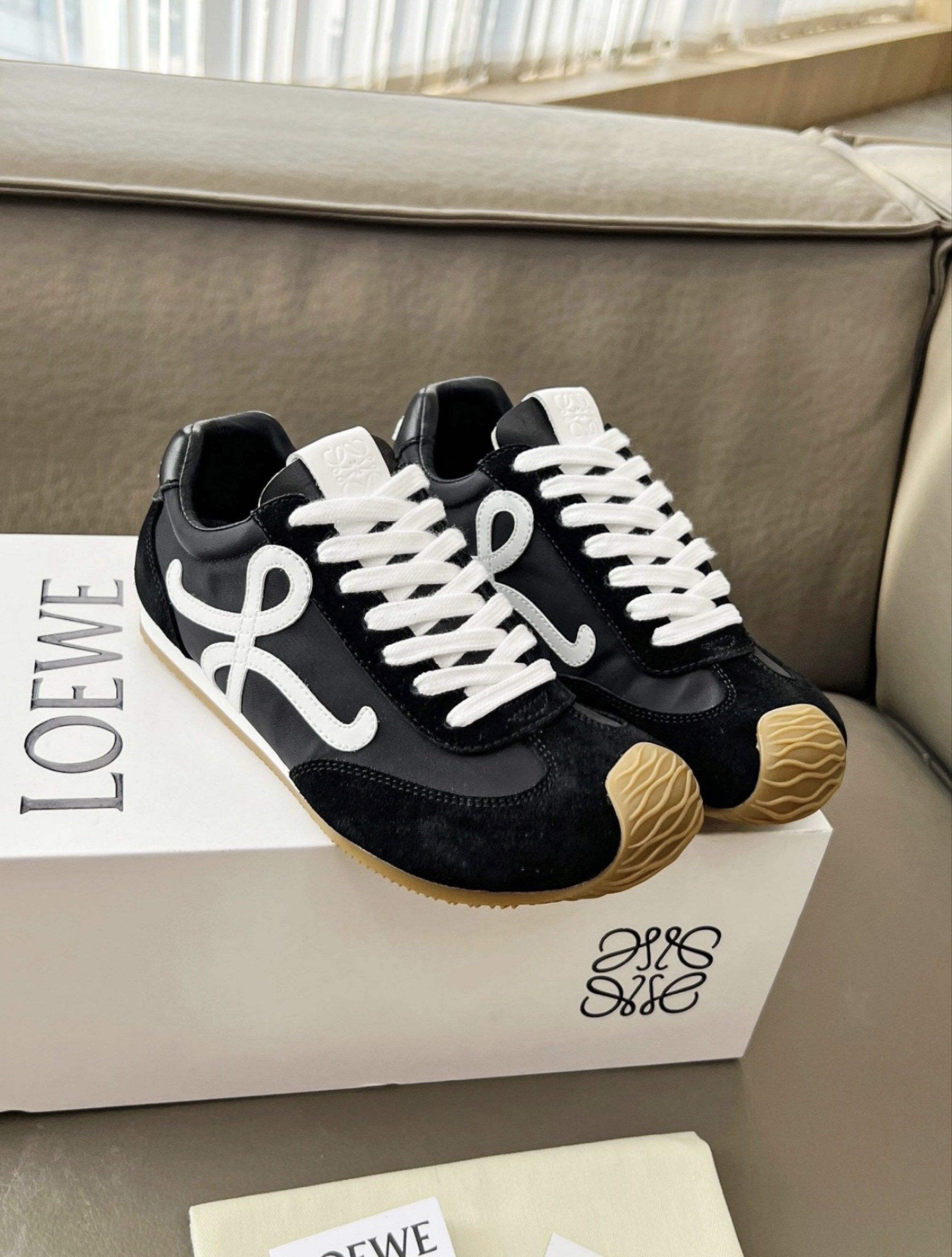 LOEWE Ballet Runner 2.0 Black, Men's Fashion, Footwear, Sneakers on ...