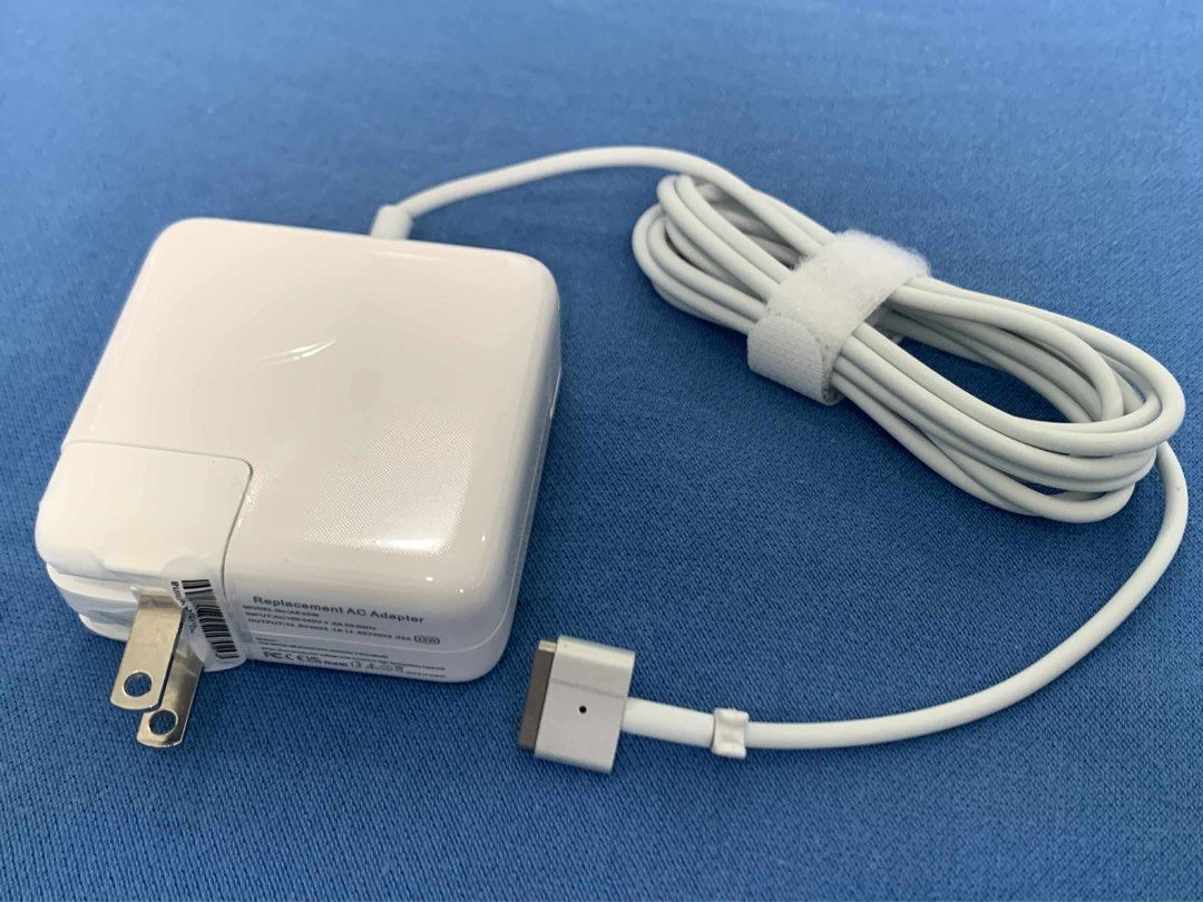 MacBook T type Charger 45W 85W 60w (Category: Chargers) located in San Juan City. Submitted by ph_gadgets_hub (Listing ID 1418290330, Image 1). Description: 💯% MacBook T Tip Charger😍 💯% Data sync supported 💯% MFI Certified 💯% Brand new WE ARE STILL ON SALE ❗️❗️❗️ MagSafe MacBook Charger (T Type) 45W - ₱1,000 60W - ₱1,300 85W - P1,500 Compatibility: MacBook Pro MacBook Air 🚖Same Day Delivery within Metro Manila via Lalamove and Grab Delivery