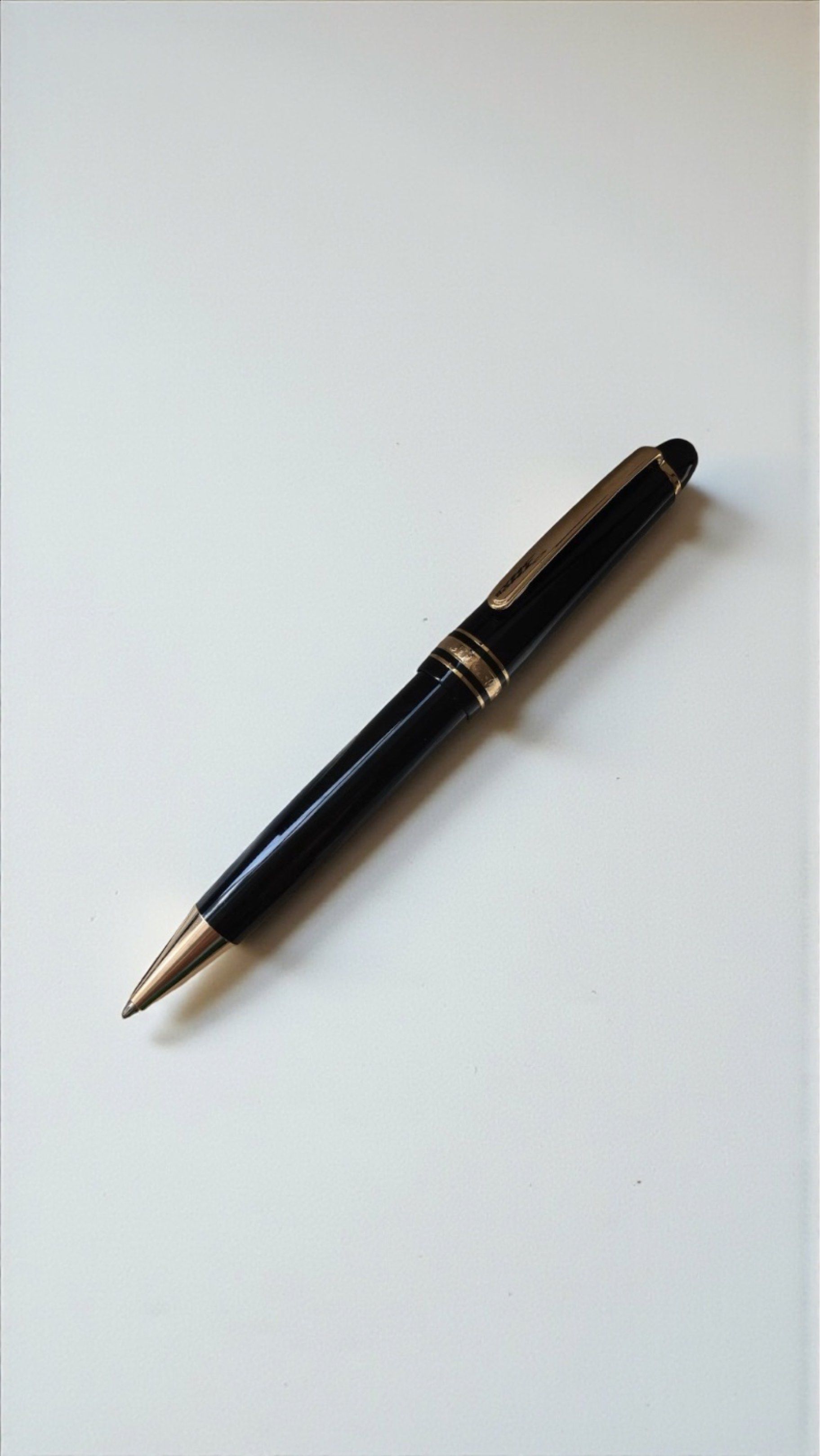 Montblanc Ballpoint Pen 0.58mm (Onhand) (Category: Luxury Accessories) located in Manila. Submitted by designerarchives.ph (Listing ID 1418391839, Image 1). Description: I have one ONHAND! Last 4 photos are actual photos of my onhand. - With box - Ballpoint Pen - Color: black/gold • Eta: 7-10 days • 50% dp required • Buyer will shoulder local sf • No return/refund/exchange of size Shipping: LBC - Provincial Grab/Lalamov - NCR / Metro Manila.