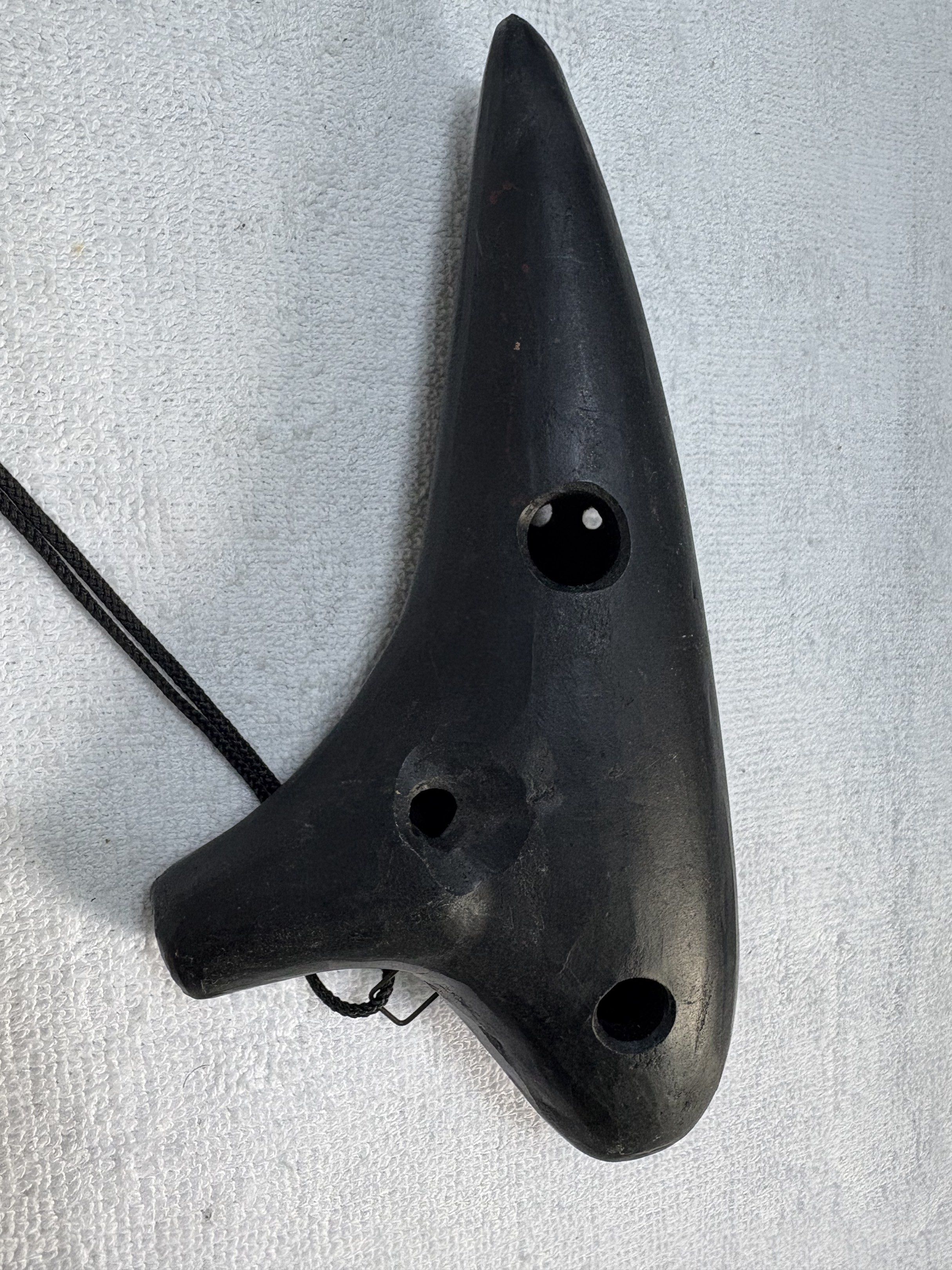 Ocarina (Category: Musical Instruments) located in Mangaldan. Submitted by thriflip_online_shop (Listing ID 1418217223, Image 3). Description: not marked but heavy not sure of the material but not glass or plastic for sure .