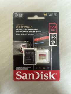 SanDisk Extreme 128GB microSDXC Memory Card