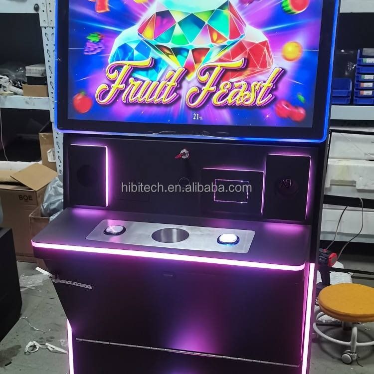 Slot Coin Operated Commercial Arcade Game Machine Cabinet with Led ...