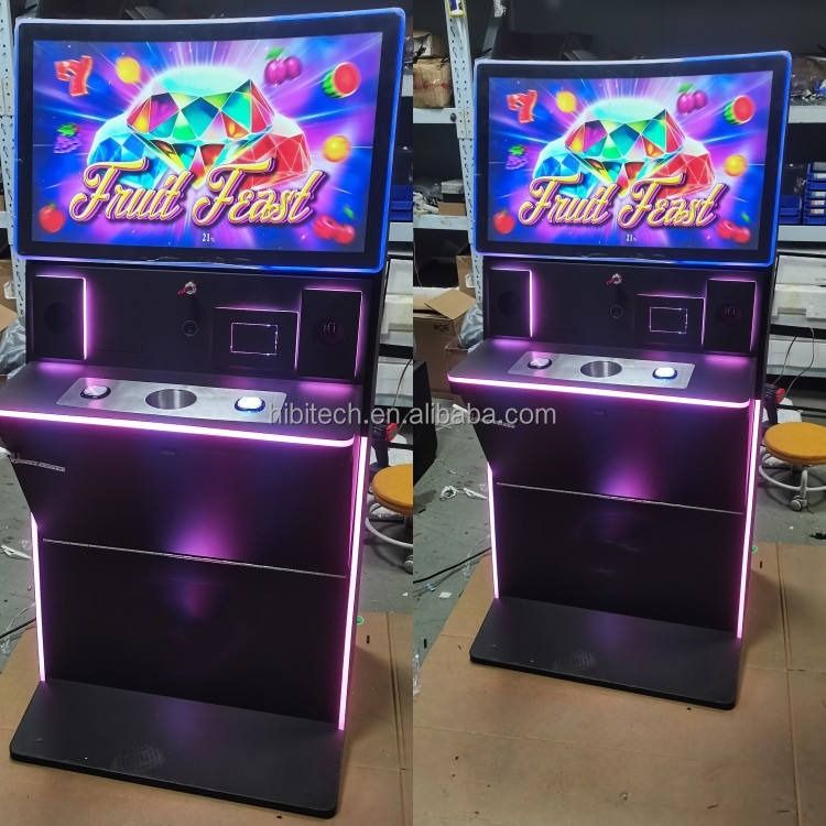 Slot Coin Operated Commercial Arcade Game Machine Cabinet with Led ...