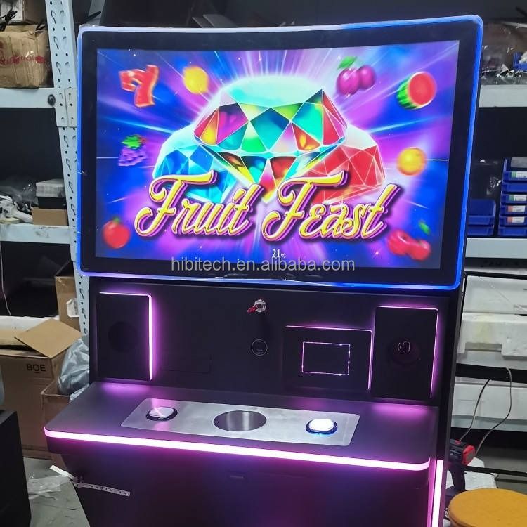 Slot Coin Operated Commercial Arcade Game Machine Cabinet with Led ...