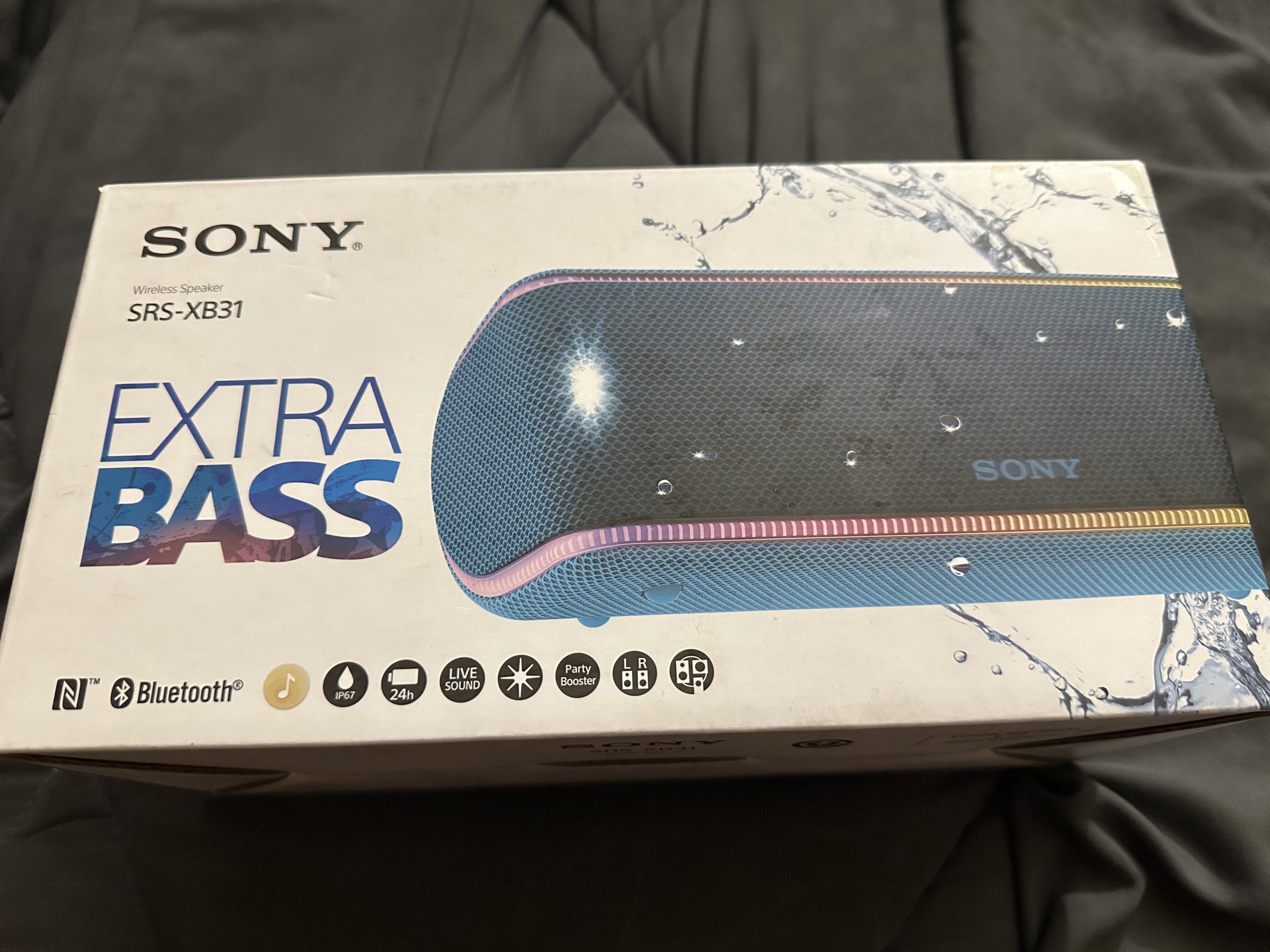 Sony SRS-XB33 Bluetooth Speaker - Blue