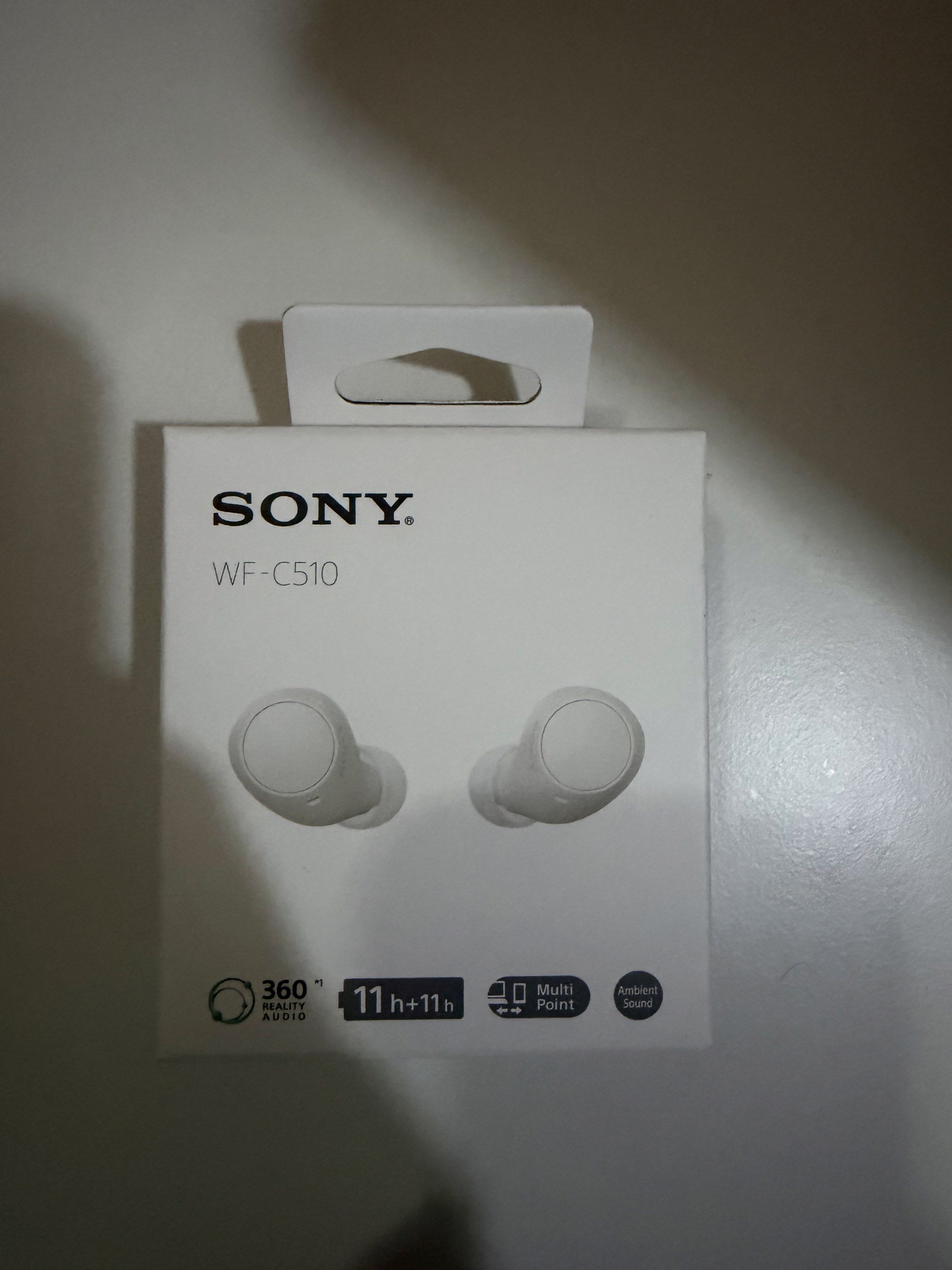 Sony WF-C510 Wireless Earbuds - White