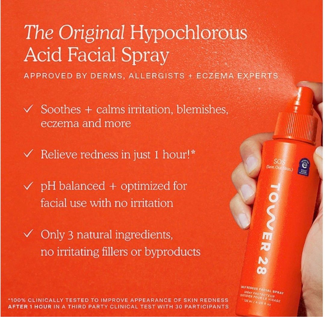 Tower 28 anti acne spray (Category: Face Care) located in Quezon City. Submitted by prelovedsaleitems (Listing ID 1418387484, Image 2). Description: .