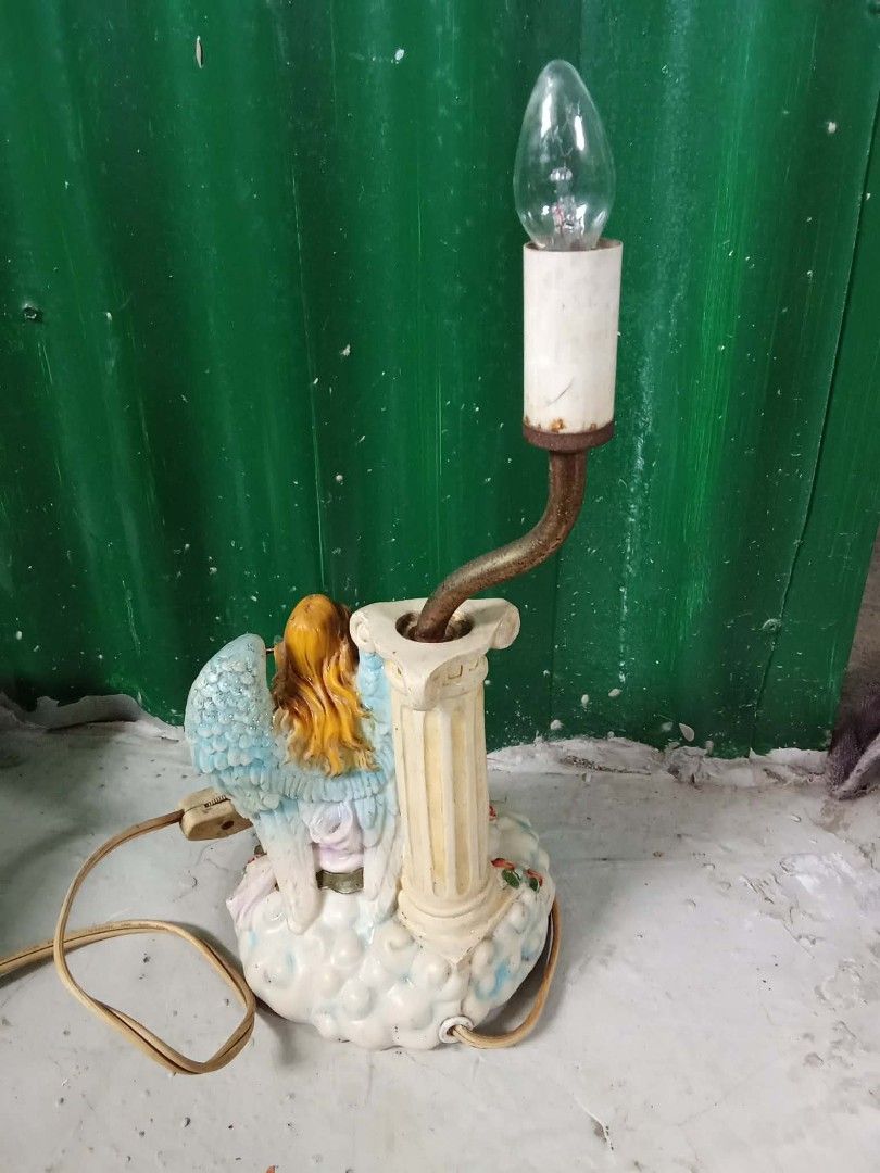 Vintage Seraphim Table Lamp : good working condition Php850. (Category: Lighting) located in Taytay. Submitted by abeatrice77985 (Listing ID 1418276671, Image 2). Description: Vintage Seraphim Table Lamp : good working condition Php850..
