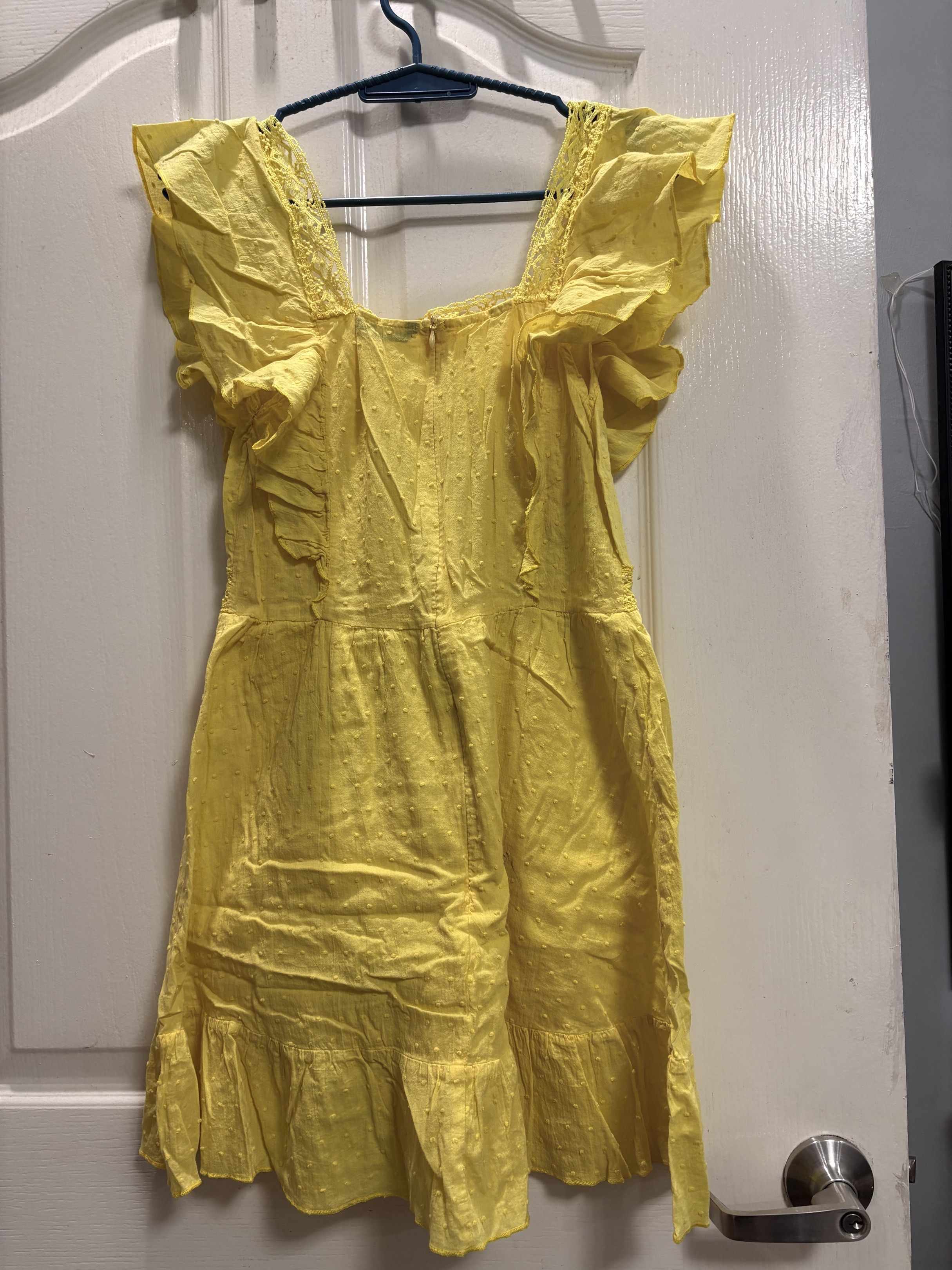 Yellow mini dress (Category: Dresses) located in Manila. Submitted by multivers.closet (Listing ID 1418387098, Image 2). Description: .