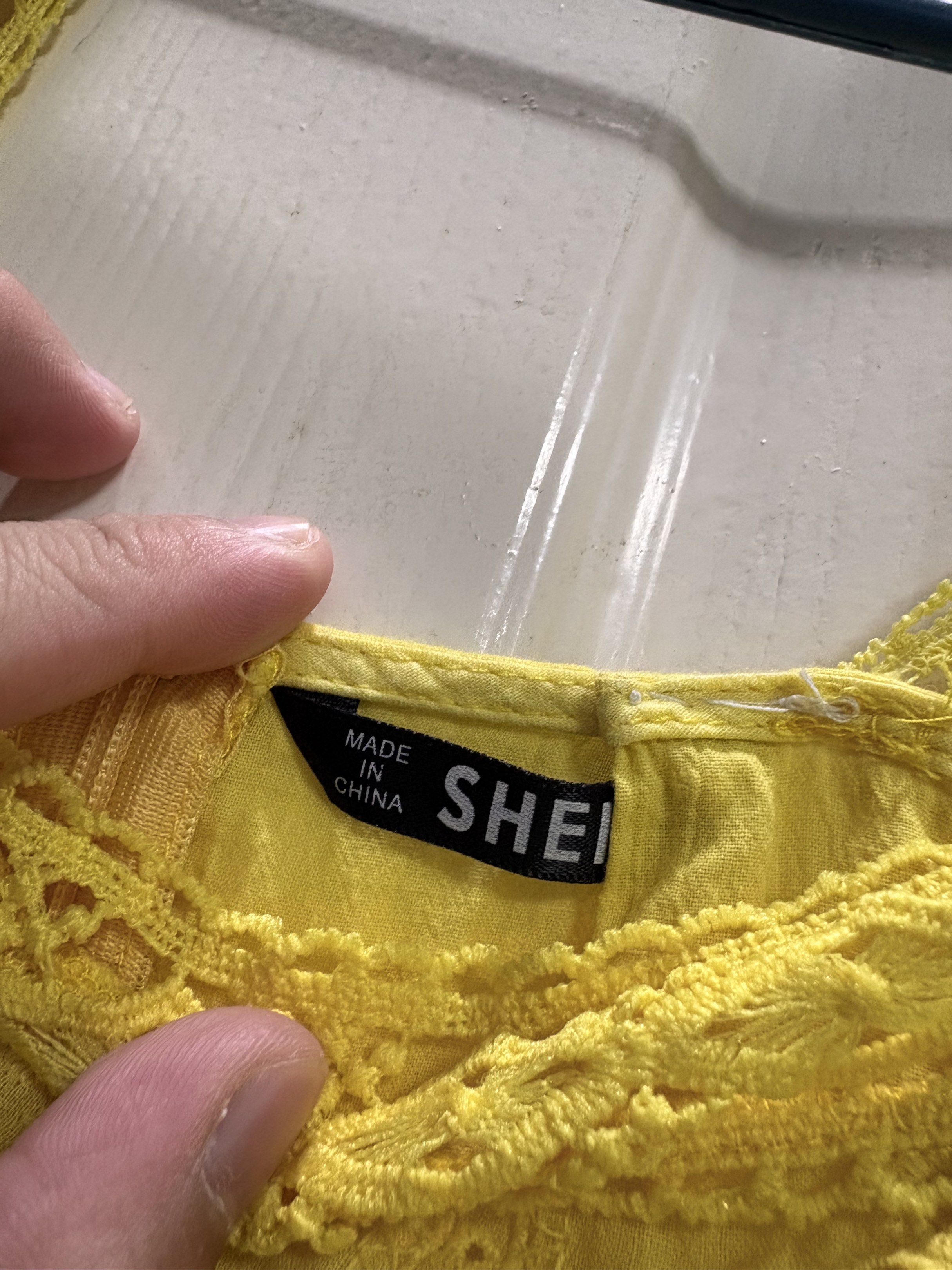 Yellow mini dress (Category: Dresses) located in Manila. Submitted by multivers.closet (Listing ID 1418387098, Image 3). Description: .