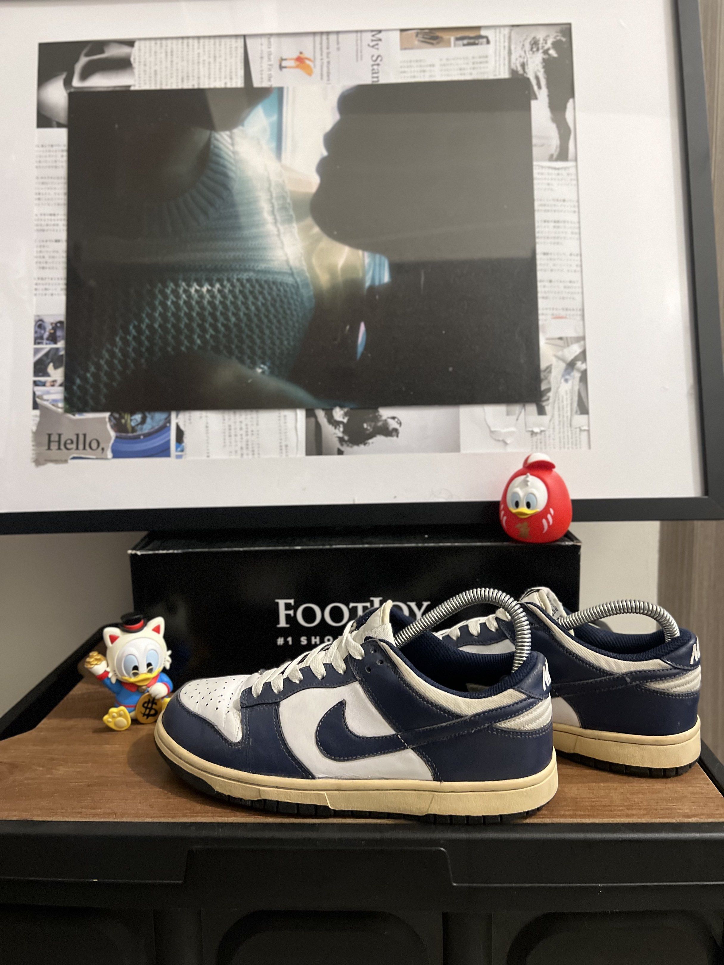 2008 Nike Dunk Low Navy White (Category: Sneakers) located in Manila. Submitted by ultra_ph (Listing ID 1418497812, Image 2). Description: rfs bigay ng ex😆.
