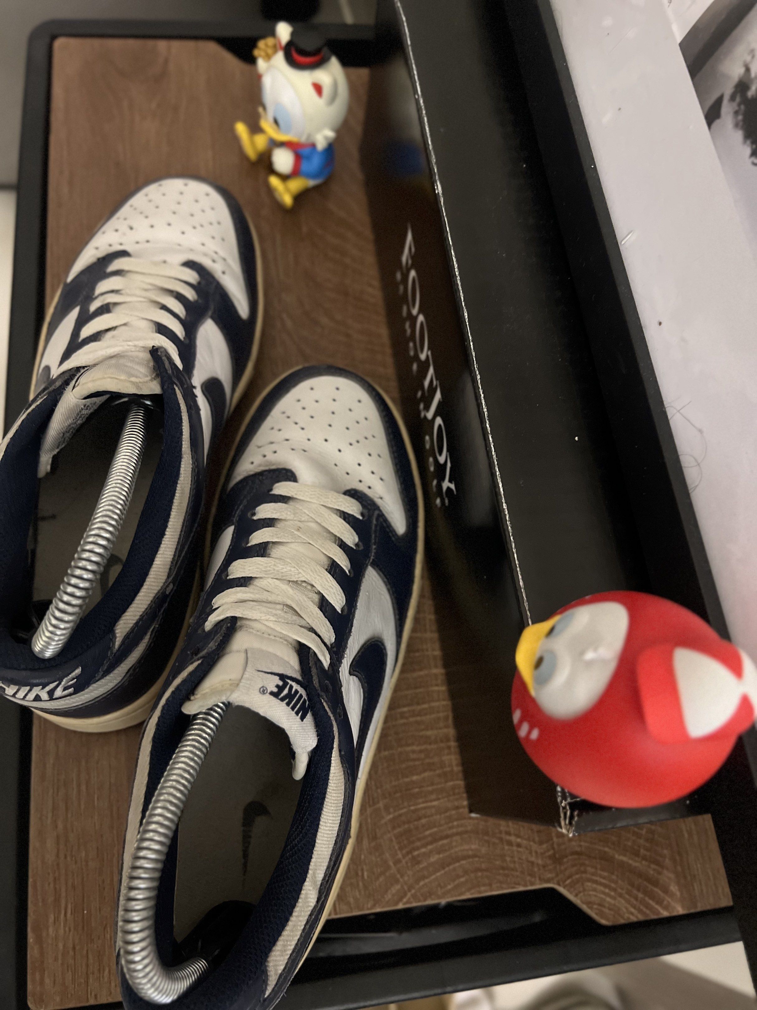 2008 Nike Dunk Low Navy White (Category: Sneakers) located in Manila. Submitted by ultra_ph (Listing ID 1418497812, Image 3). Description: rfs bigay ng ex😆.