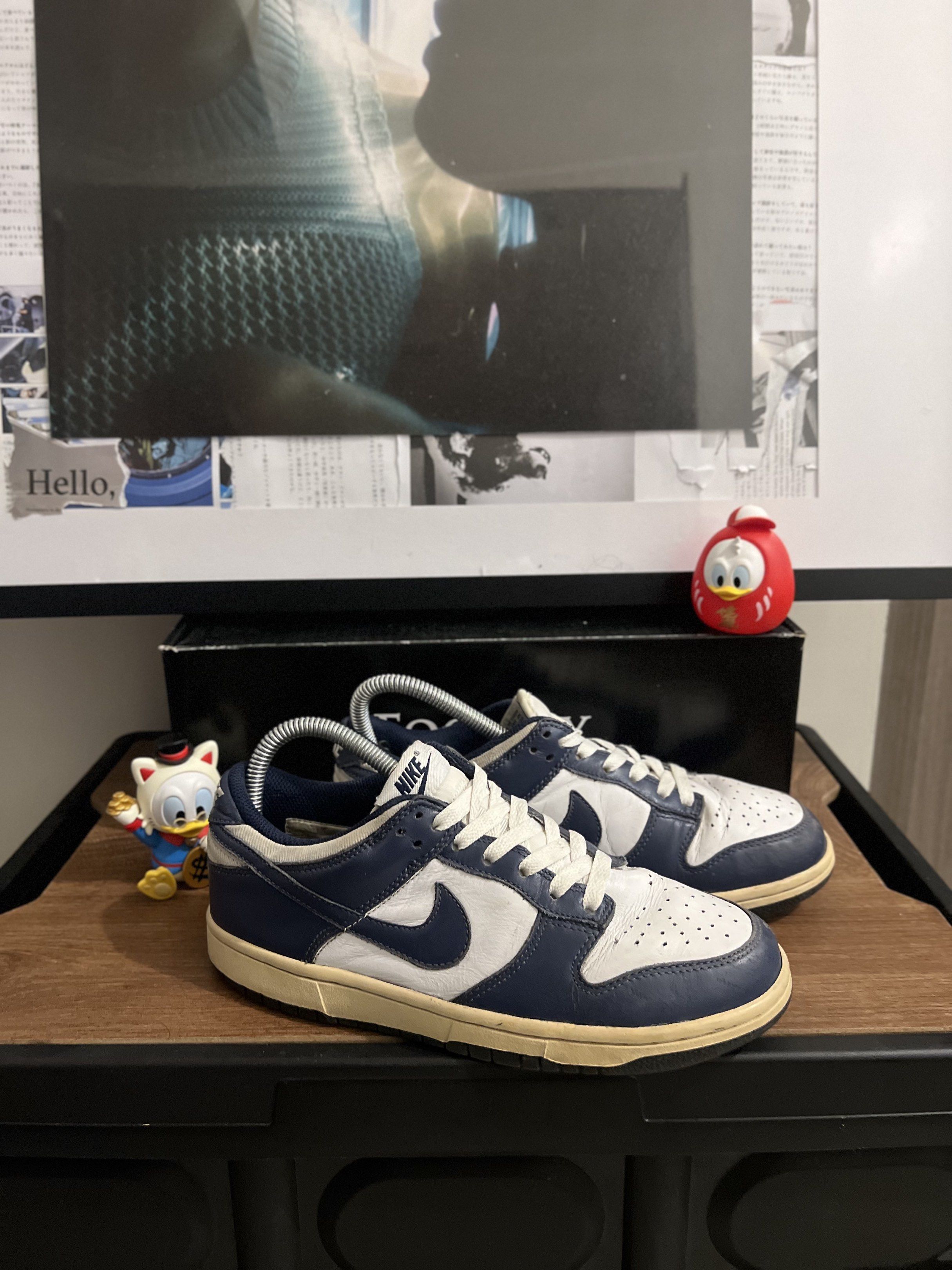 2008 Nike Dunk Low Navy White (Category: Sneakers) located in Manila. Submitted by ultra_ph (Listing ID 1418497812, Image 1). Description: rfs bigay ng ex😆.
