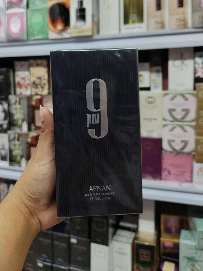 9PM AFNAN EDP (Category: Fragrance & Deodorants) located in Quezon City. Submitted by embere_shop (Listing ID 1418406205, Image 1). Description: Items are not on-hand. For orders, payment is required upon ordering. Release will be the next day (or following day) since we source them from the warehouse. 📌Perfect gift for birthdays, o kahit anong okasyon! ✨Hindi ka mapapahiya, promise same na same sa 0G ang amoy at long-lasting pa. Kung may budget