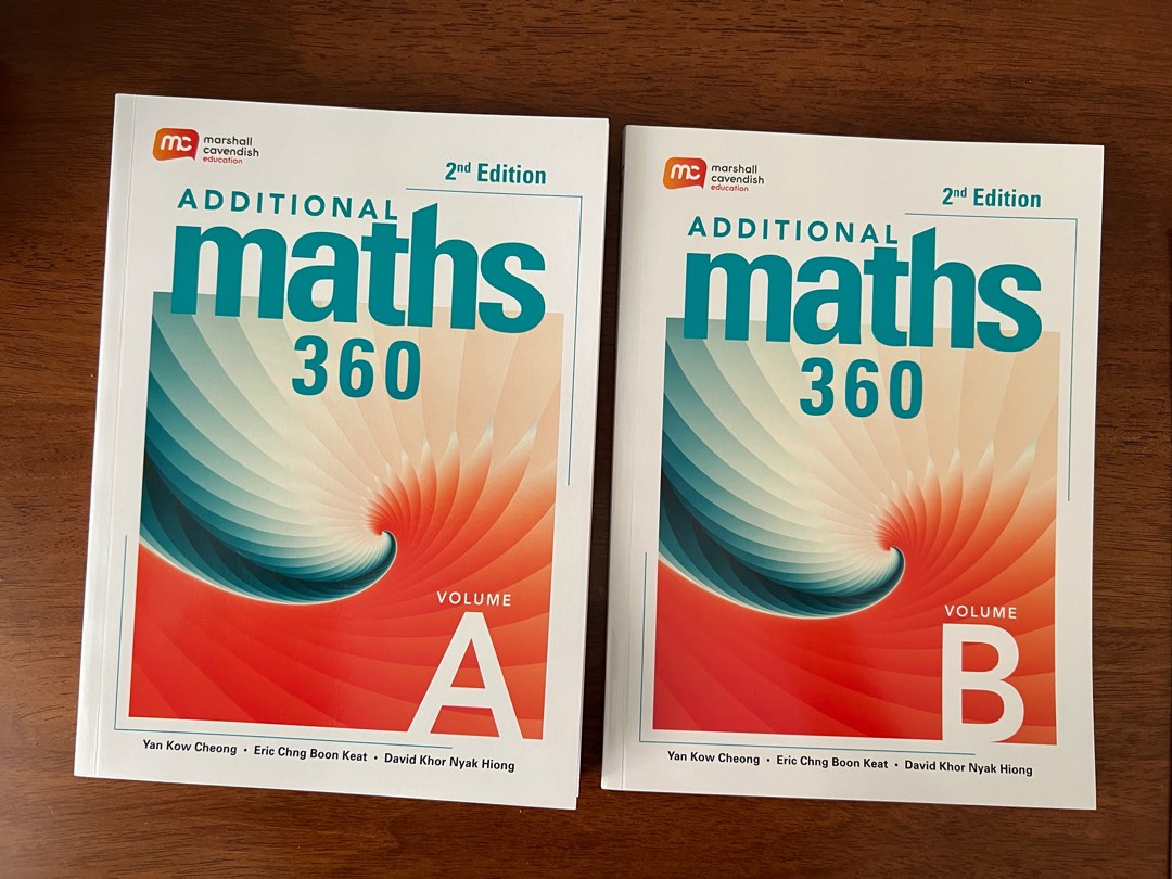 Additional Math Textbook Additional Maths 360 Textbook Volume A & B (2nd Edition), Hobbies ...