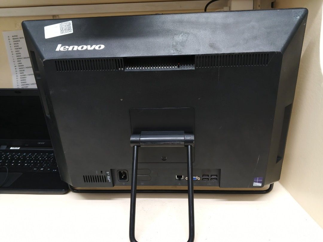 ALL IN ONE PC (Category: Desktops) located in Manila. Submitted by janna_a (Listing ID 1418483679, Image 3). Description: Core i3 4th Gen All in one PC LENOVO 8GB RAM 500GB HDD OS/Software not included 1 month warranty 8 units available by piece or by bulk order.